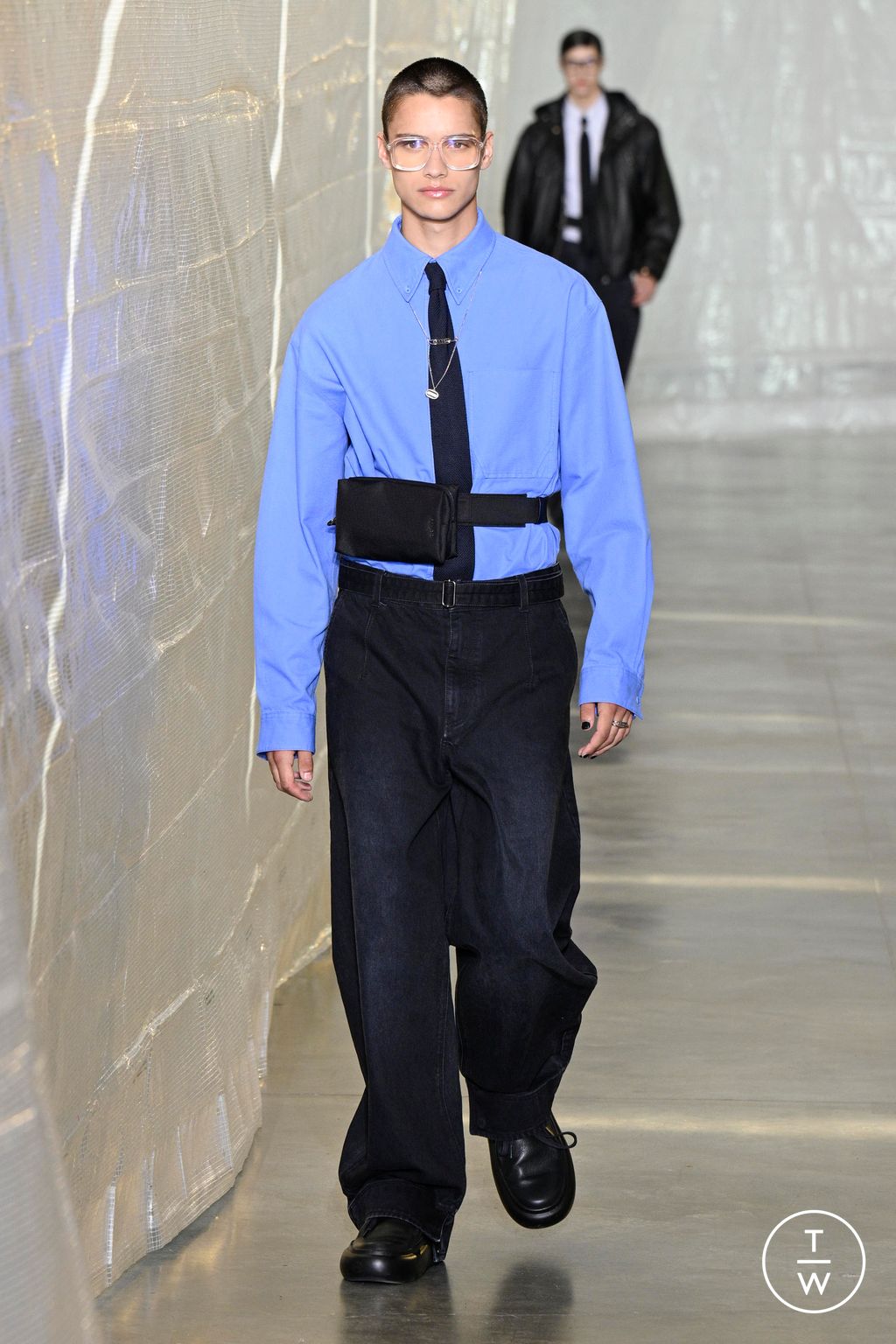 Fashion Week Paris Spring/Summer 2024 look 35 from the SOLID HOMME collection menswear
