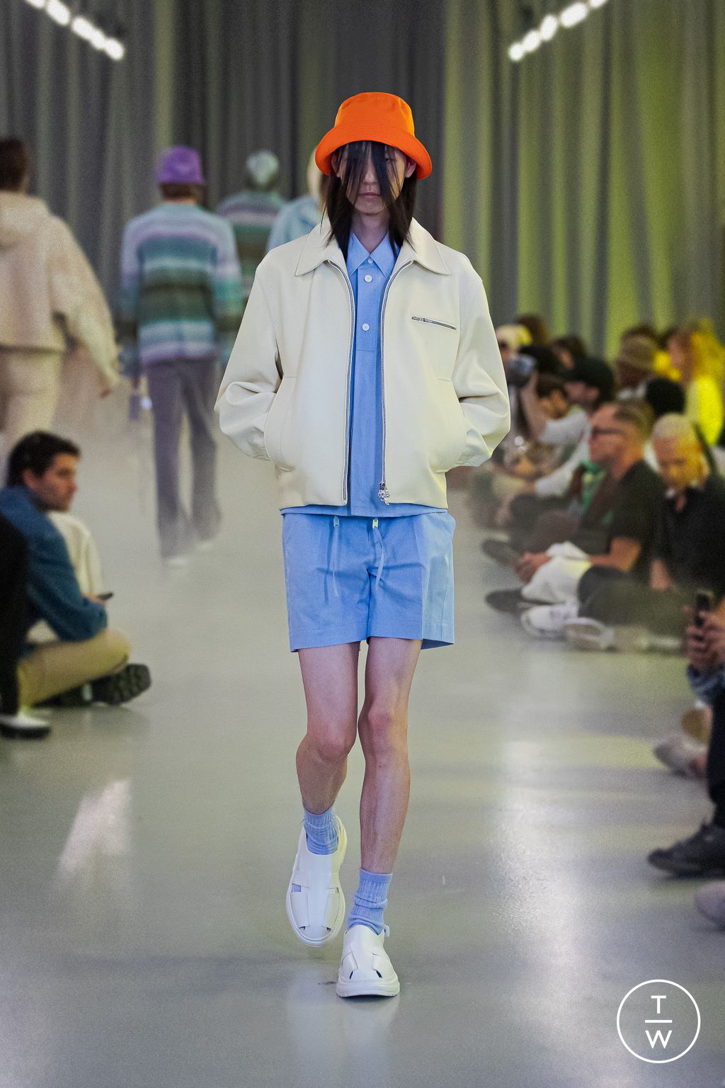 Fashion Week Paris Spring/Summer 2023 look 12 from the SOLID HOMME collection menswear