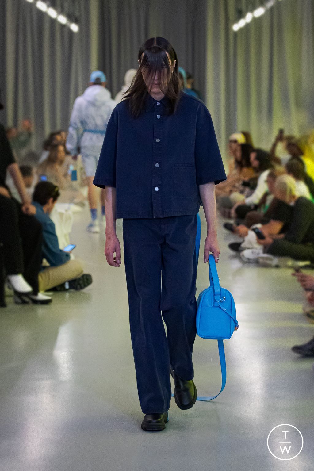 Fashion Week Paris Spring/Summer 2023 look 28 from the SOLID HOMME collection menswear