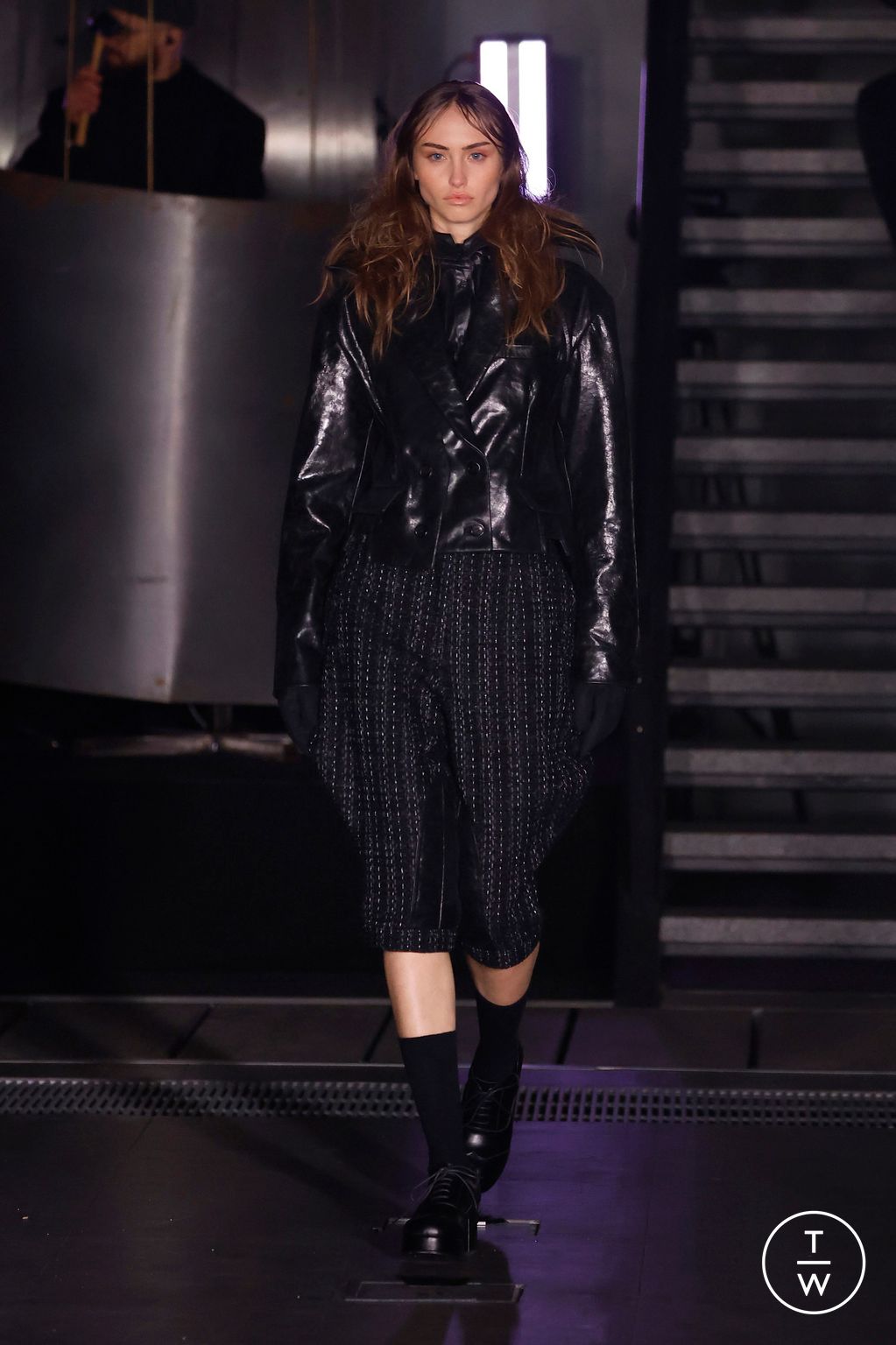 Fashion Week Paris Fall/Winter 2025 look 8 de la collection Songzio menswear