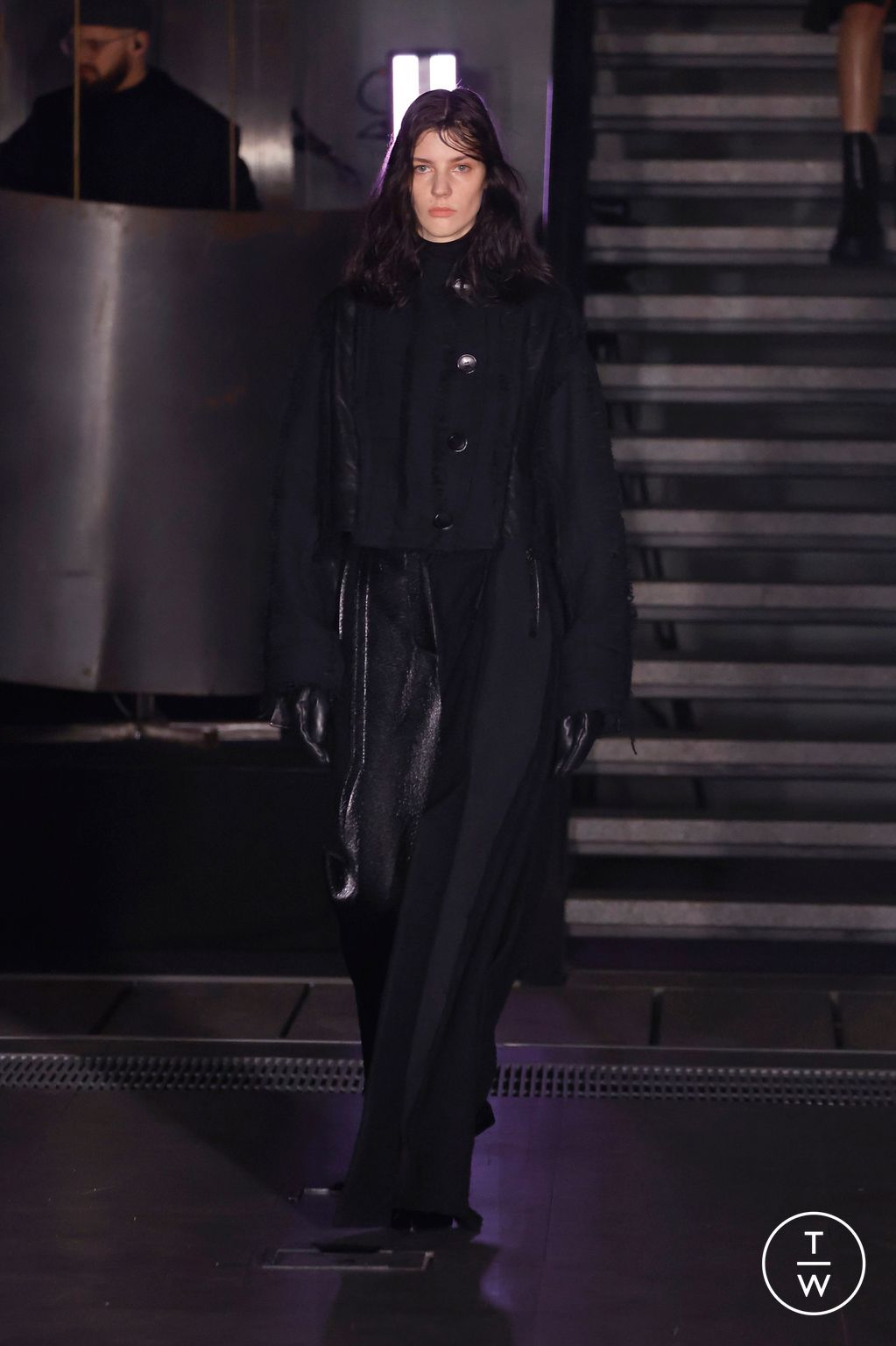 Fashion Week Paris Fall/Winter 2025 look 11 from the Songzio collection menswear