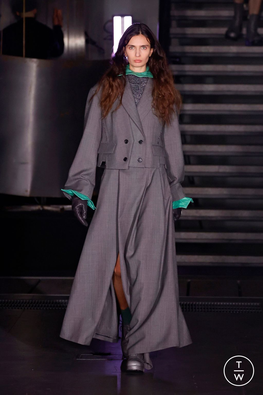 Fashion Week Paris Fall/Winter 2025 look 20 de la collection Songzio menswear