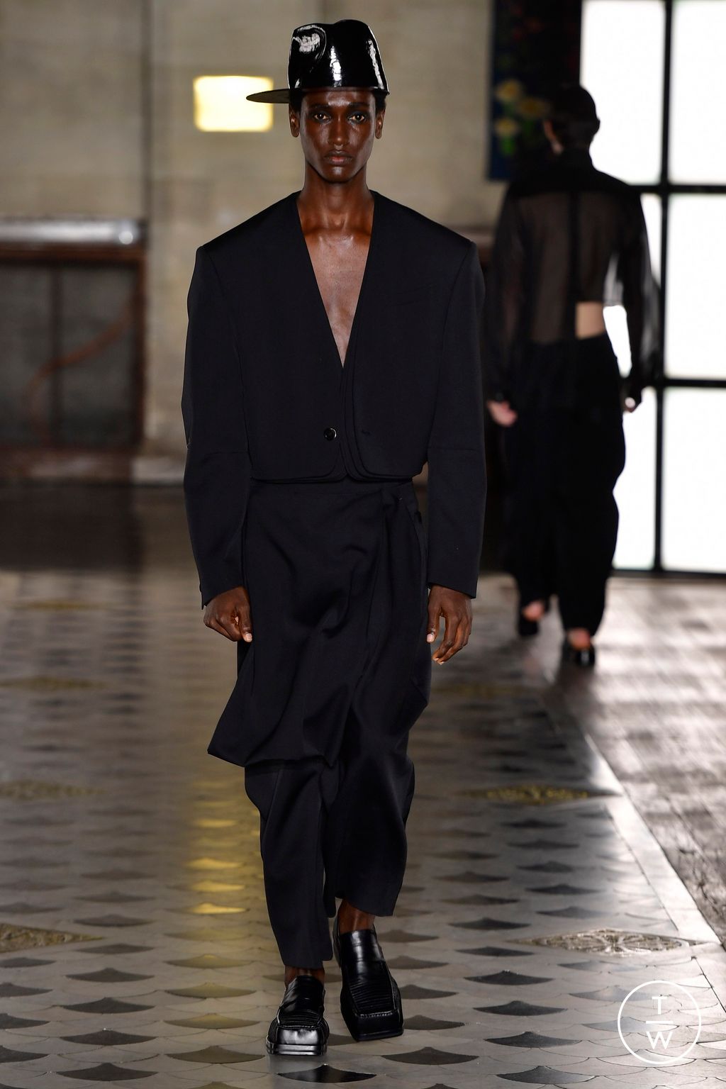 Fashion Week Paris Spring/Summer 2023 look 44 from the Songzio collection menswear