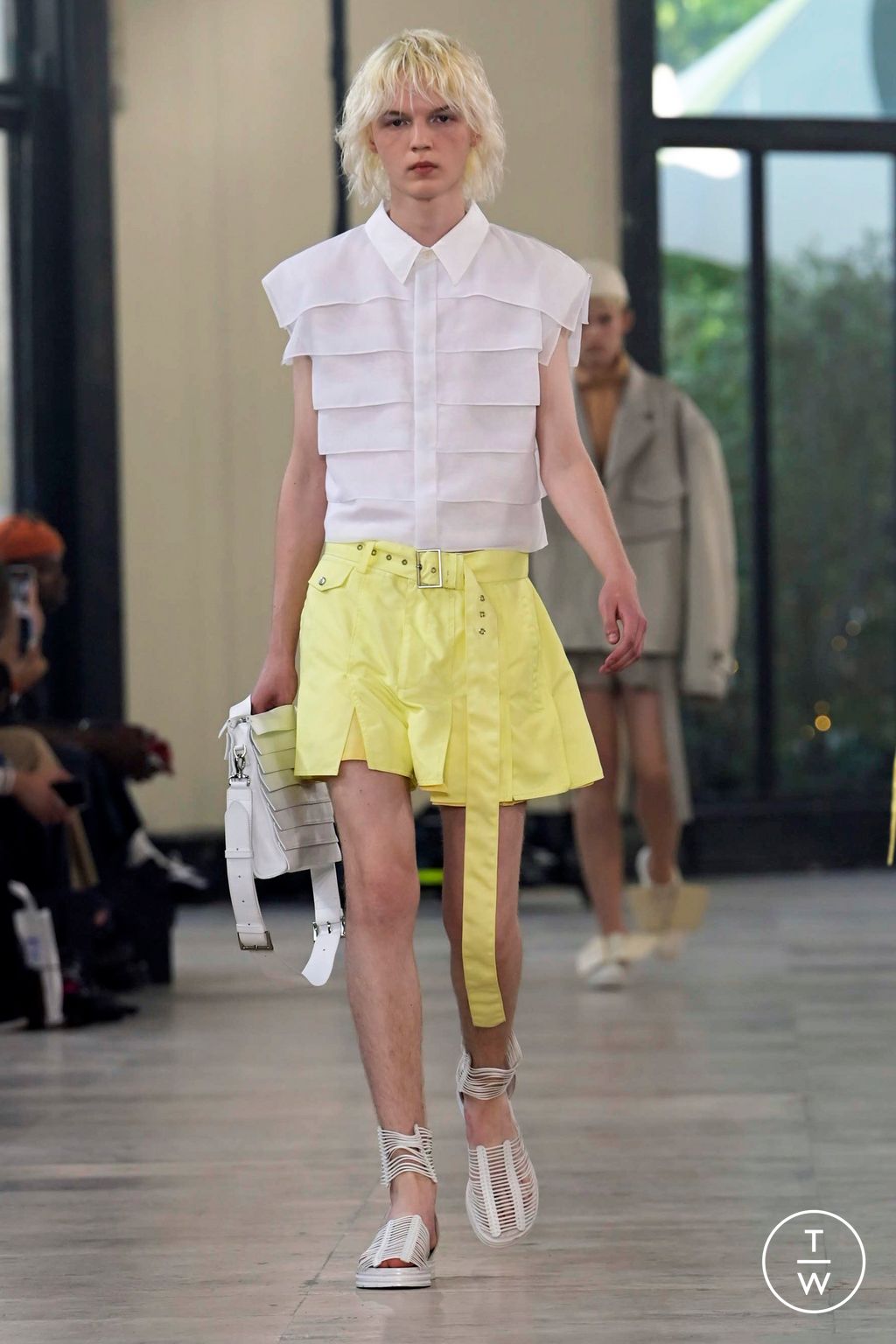Fashion Week Paris Spring/Summer 2024 look 13 from the Songzio collection menswear
