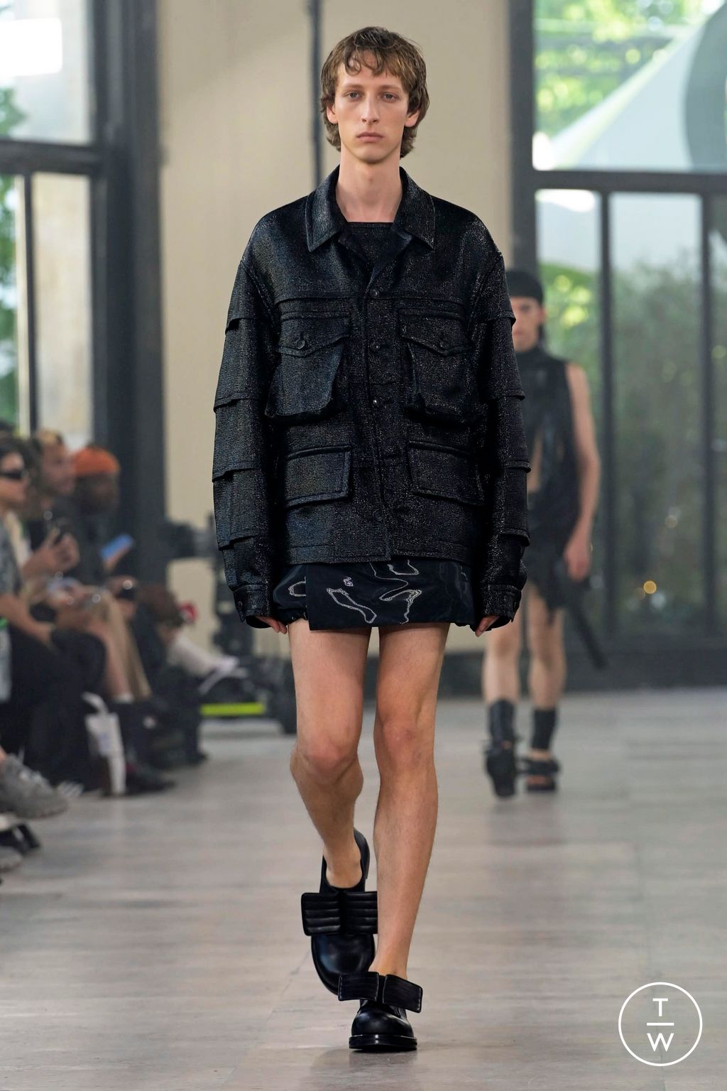 Fashion Week Paris Spring/Summer 2024 look 45 from the Songzio collection menswear