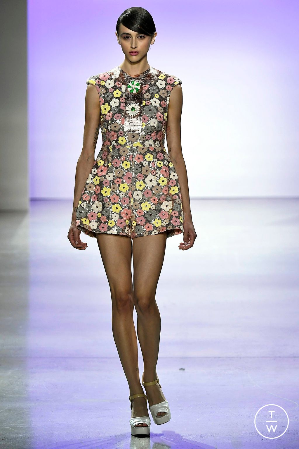 Fashion Week New York Spring/Summer 2024 look 1 from the Son Jung Wan collection womenswear