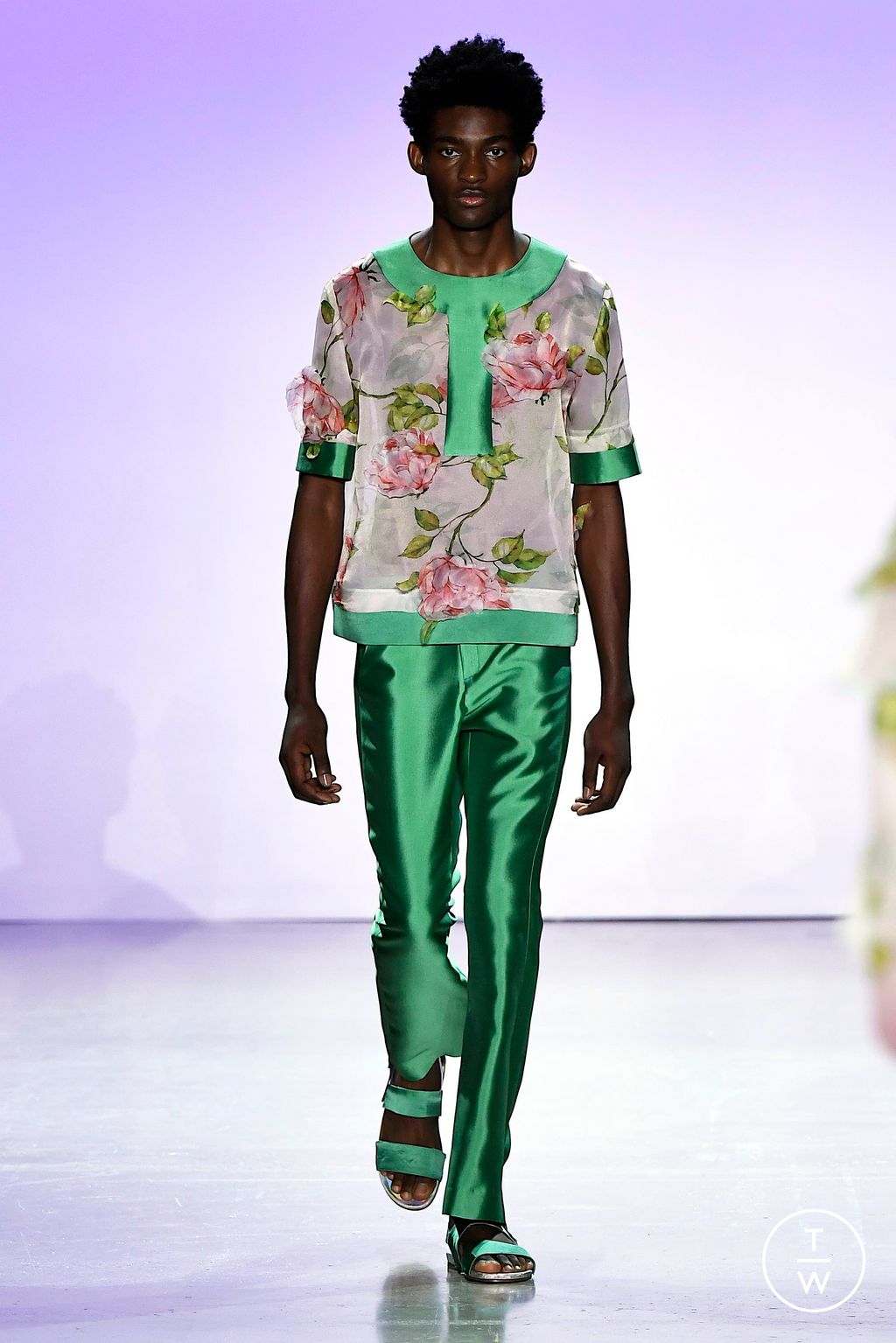 Fashion Week New York Spring/Summer 2024 look 7 from the Son Jung Wan collection 女装
