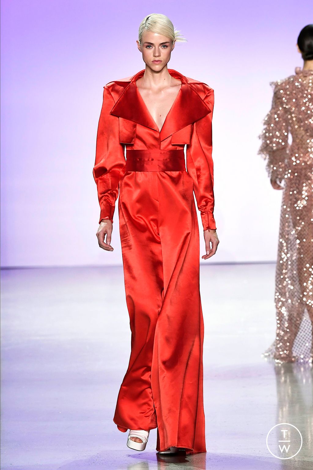 Fashion Week New York Spring/Summer 2024 look 27 from the Son Jung Wan collection womenswear