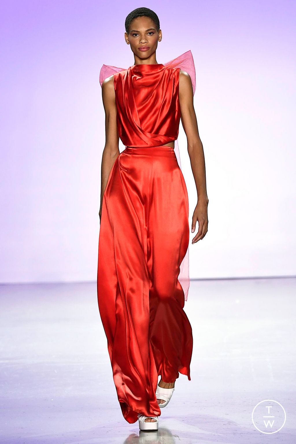 Fashion Week New York Spring/Summer 2024 look 28 from the Son Jung Wan collection womenswear