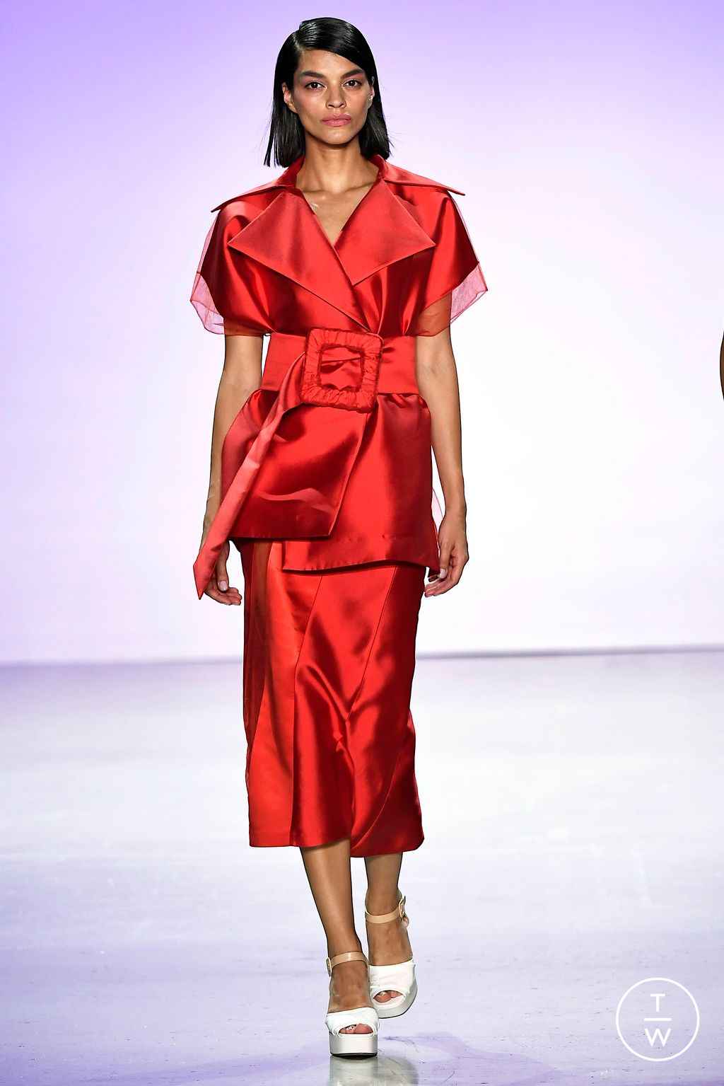 Fashion Week New York Spring/Summer 2024 look 32 from the Son Jung Wan collection womenswear