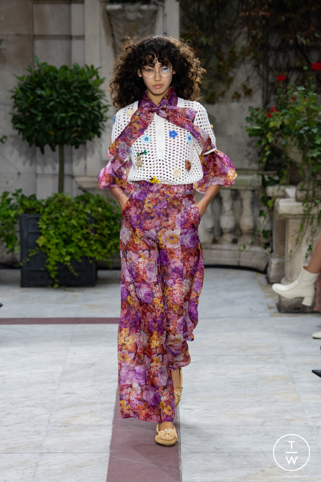 Fashion Week London Spring/Summer 2022 look 23 from the Paul & Joe collection 女装
