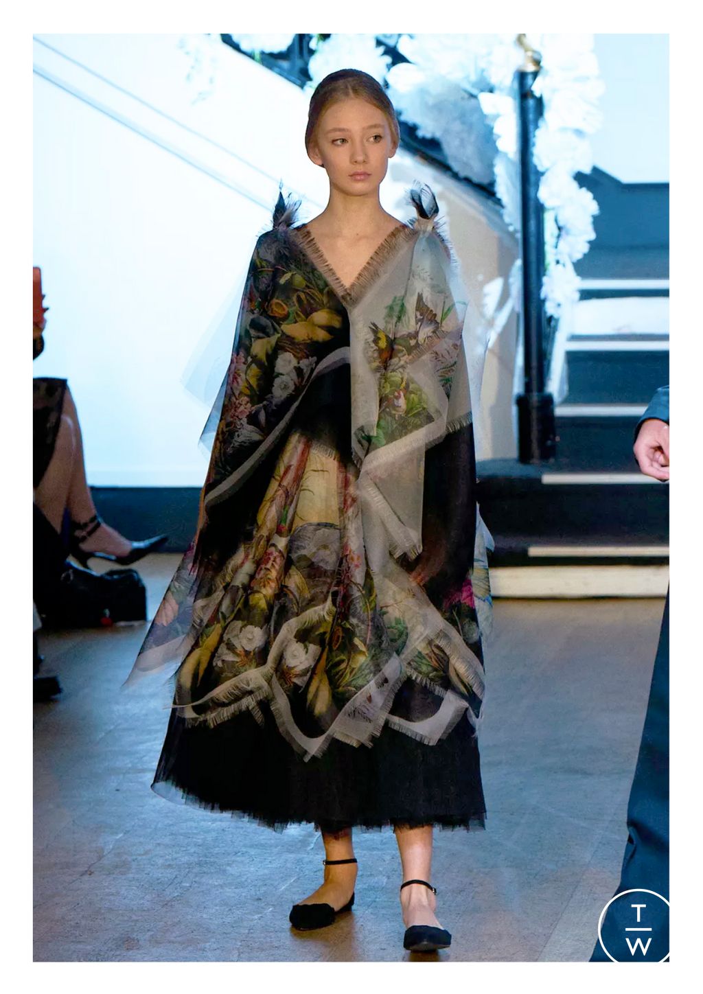 Fashion Week Paris Spring/Summer 2026 look 3 de la collection Franck Sorbier couture