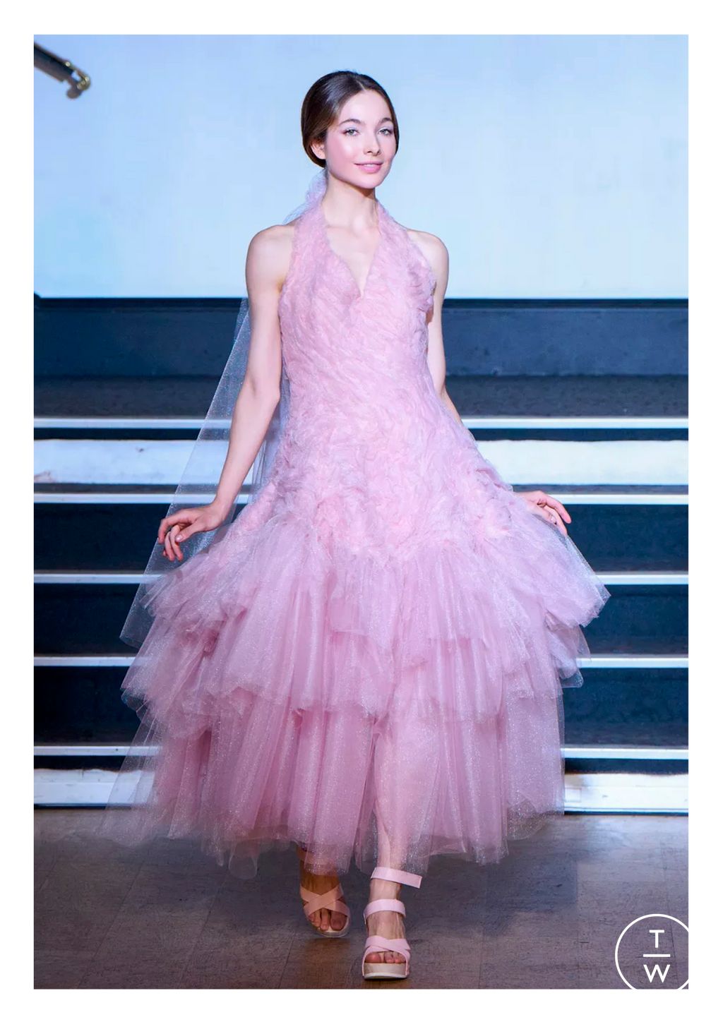 Fashion Week Paris Spring/Summer 2026 look 7 from the Franck Sorbier collection couture