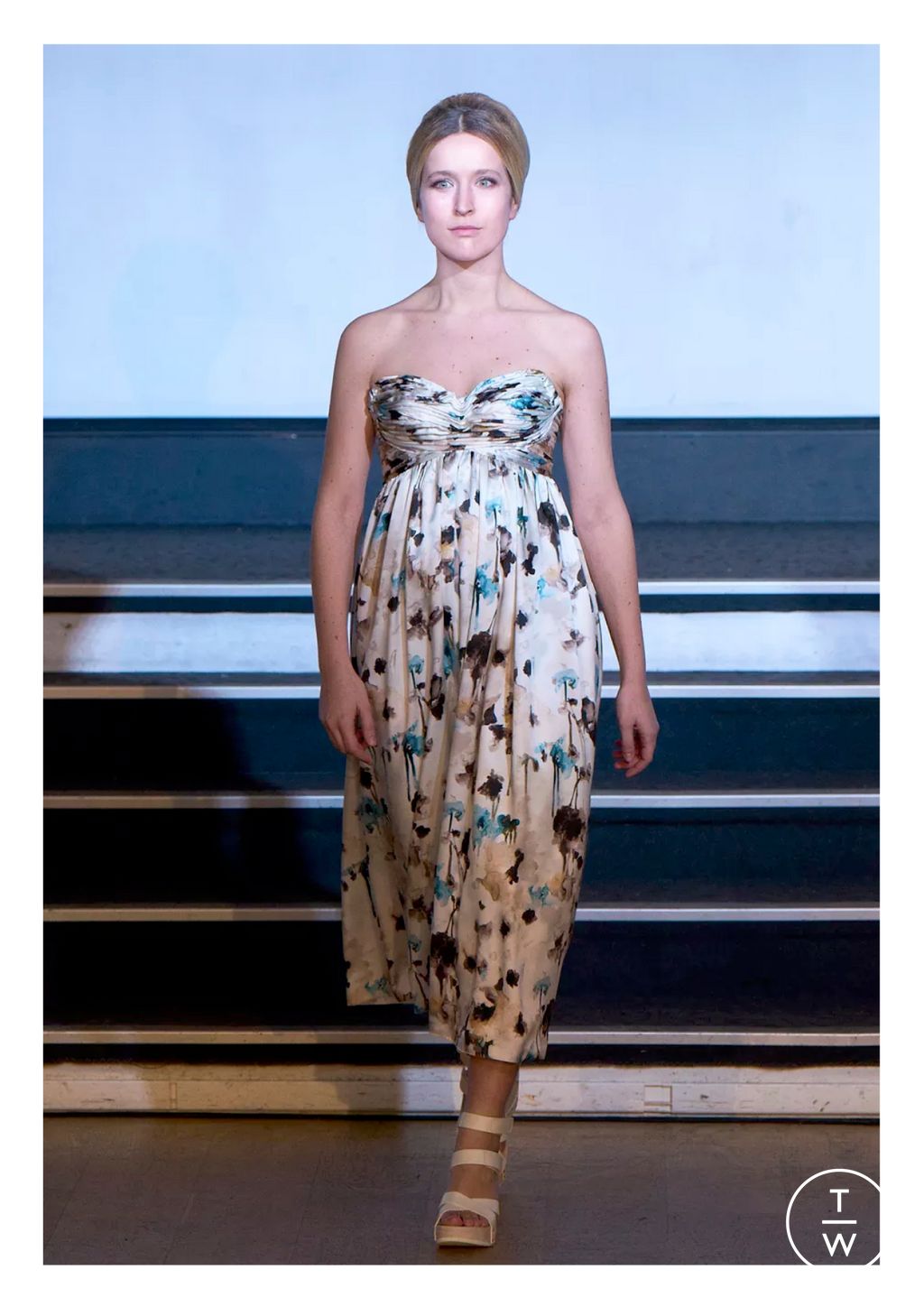 Fashion Week Paris Spring/Summer 2026 look 8 de la collection Franck Sorbier couture