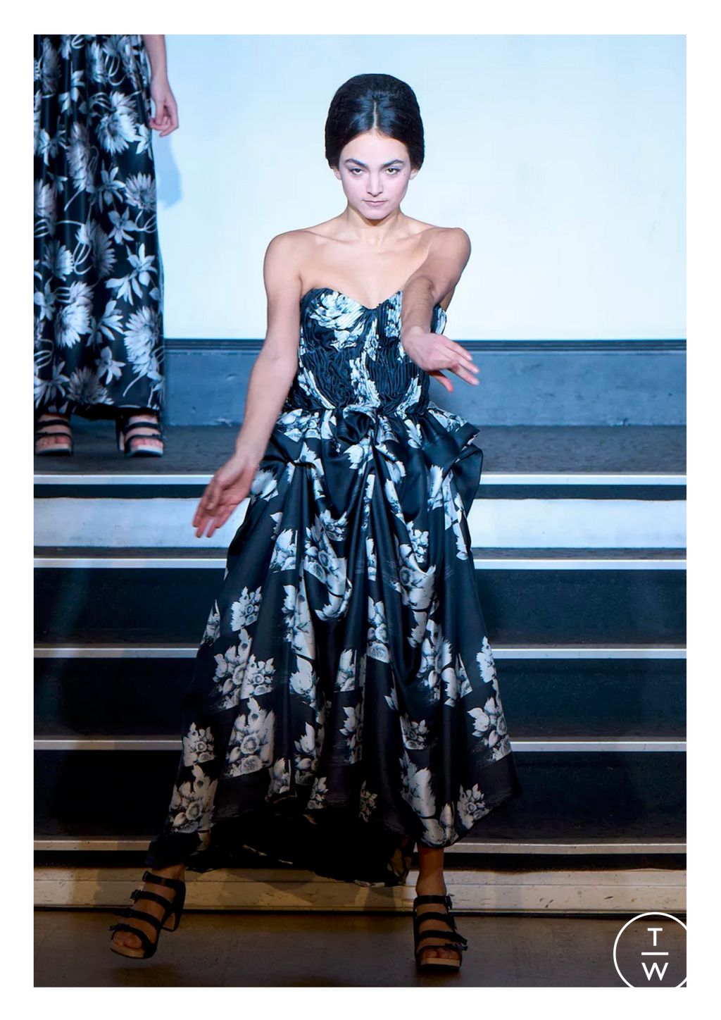 Fashion Week Paris Spring/Summer 2026 look 10 de la collection Franck Sorbier couture