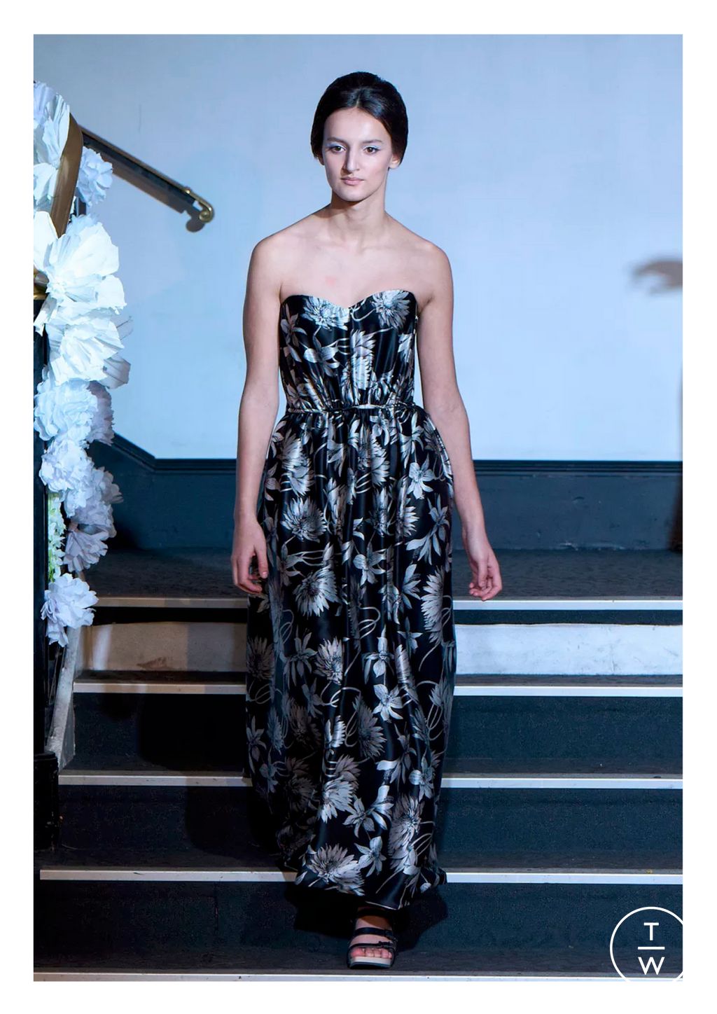 Fashion Week Paris Spring/Summer 2026 look 11 from the Franck Sorbier collection couture