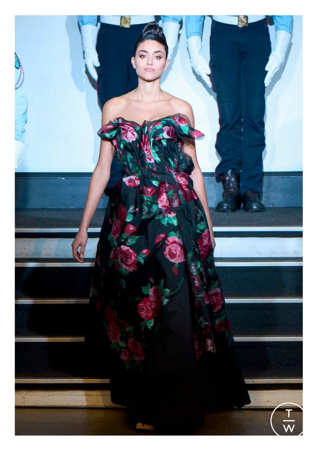 Fashion Week Paris Spring/Summer 2026 look 20 from the Franck Sorbier collection couture