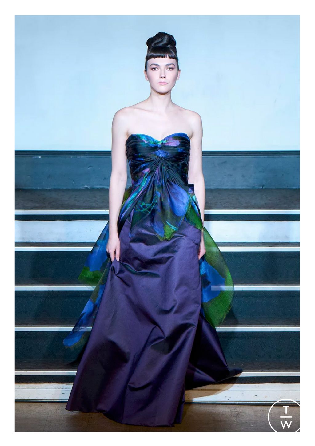 Fashion Week Paris Spring/Summer 2026 look 22 from the Franck Sorbier collection couture