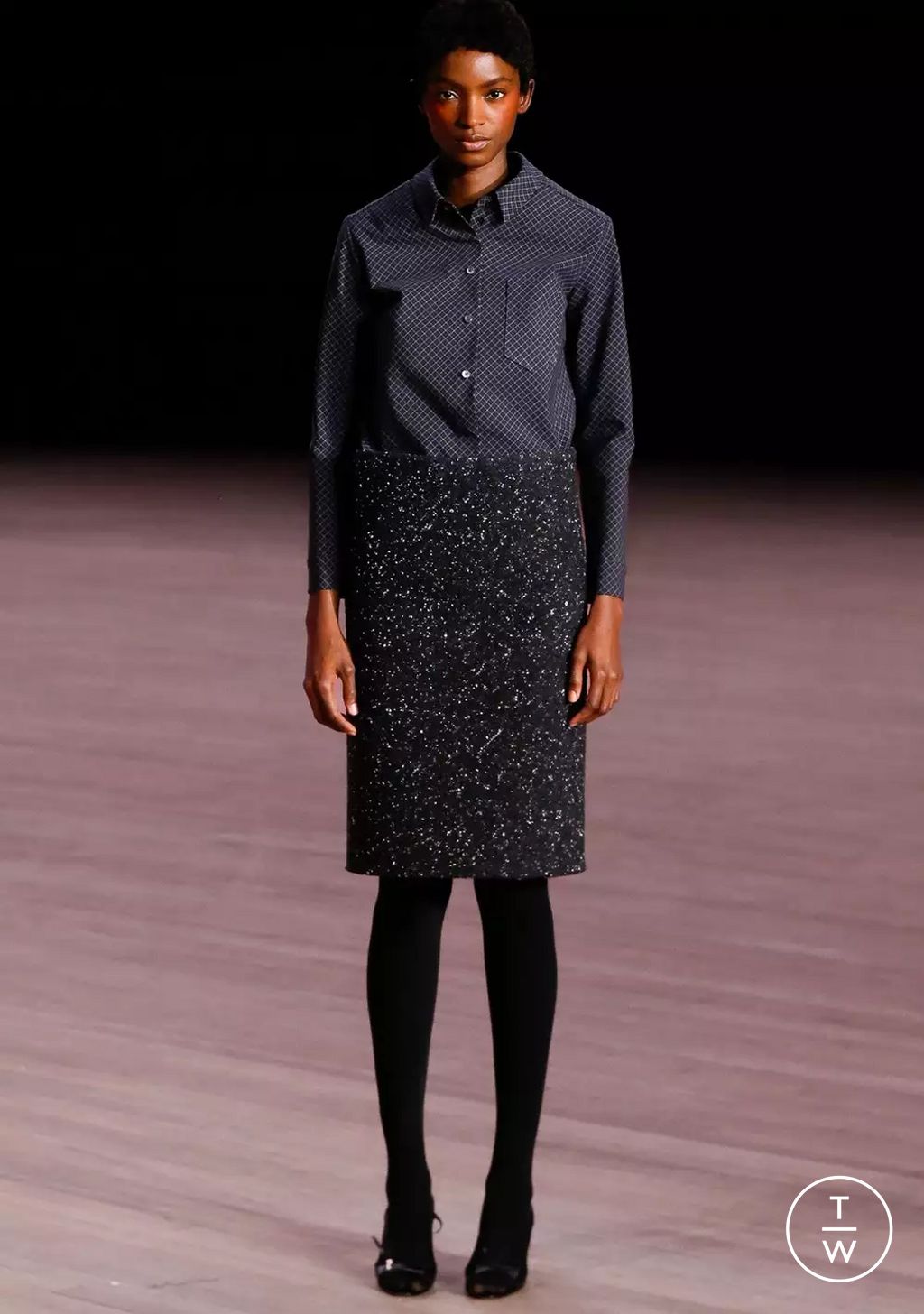 Fashion Week New York Fall/Winter 2026 look 3 from the Marc Jacobs collection 女装