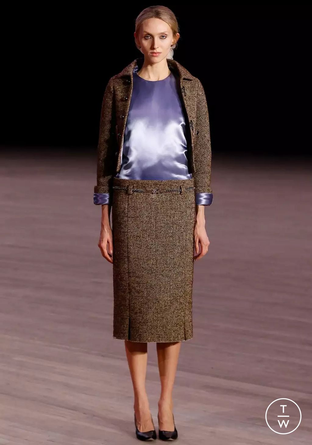 Fashion Week New York Fall/Winter 2026 look 10 from the Marc Jacobs collection womenswear