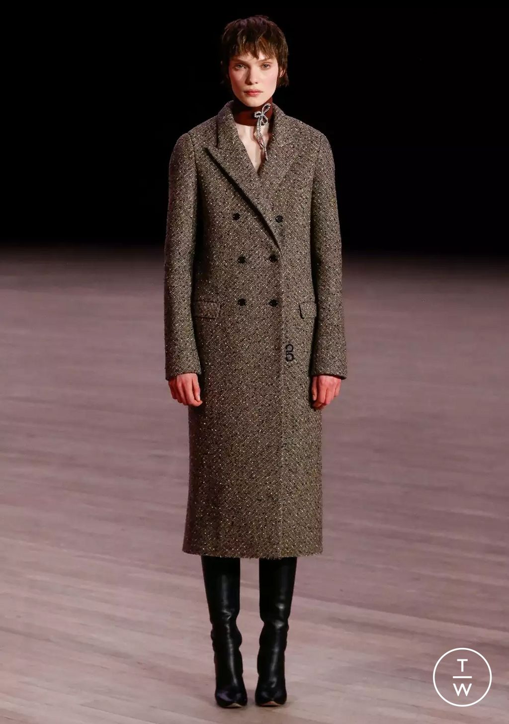 Fashion Week New York Fall/Winter 2026 look 14 from the Marc Jacobs collection womenswear
