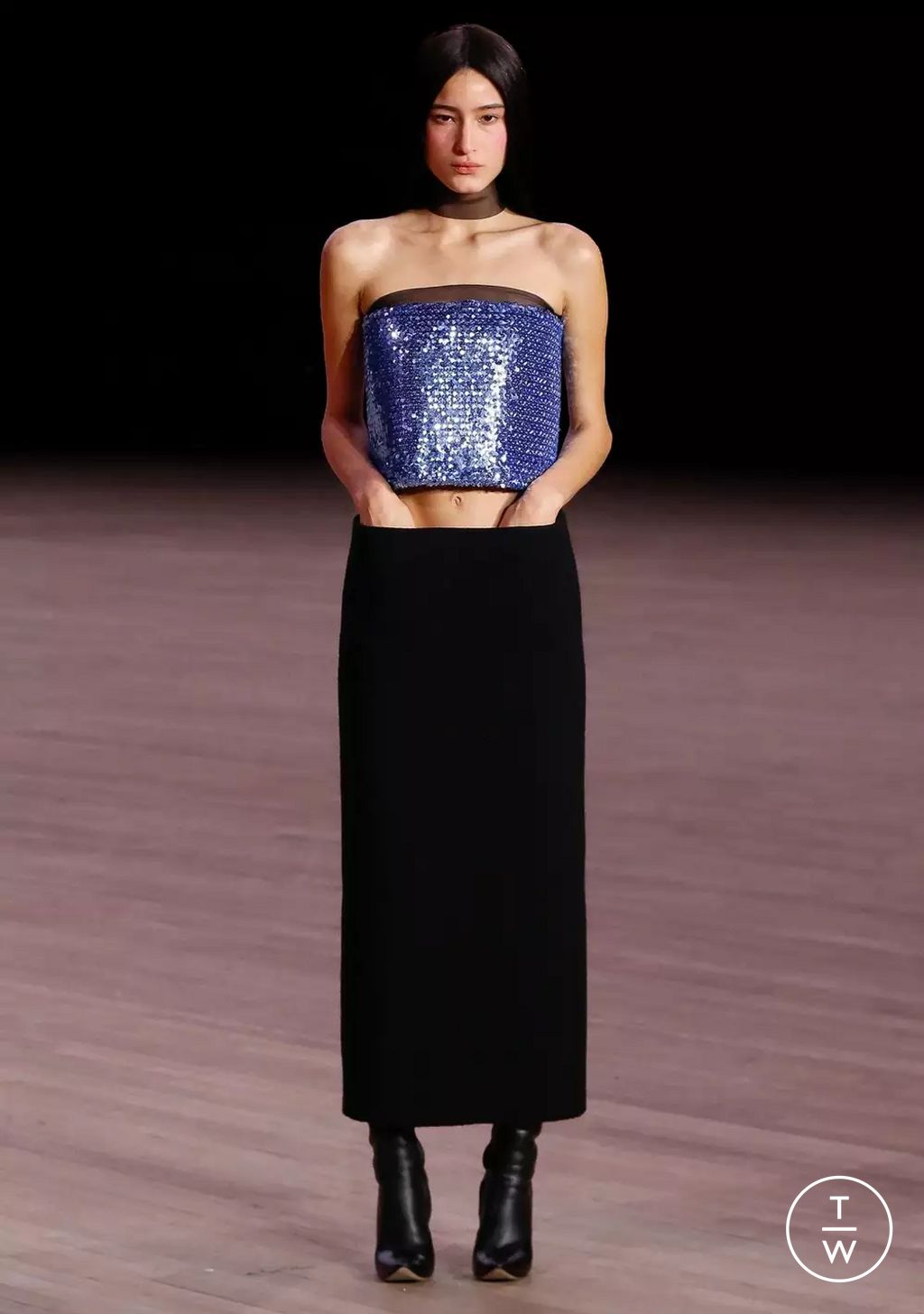 Fashion Week New York Fall/Winter 2026 look 18 de la collection Marc Jacobs womenswear