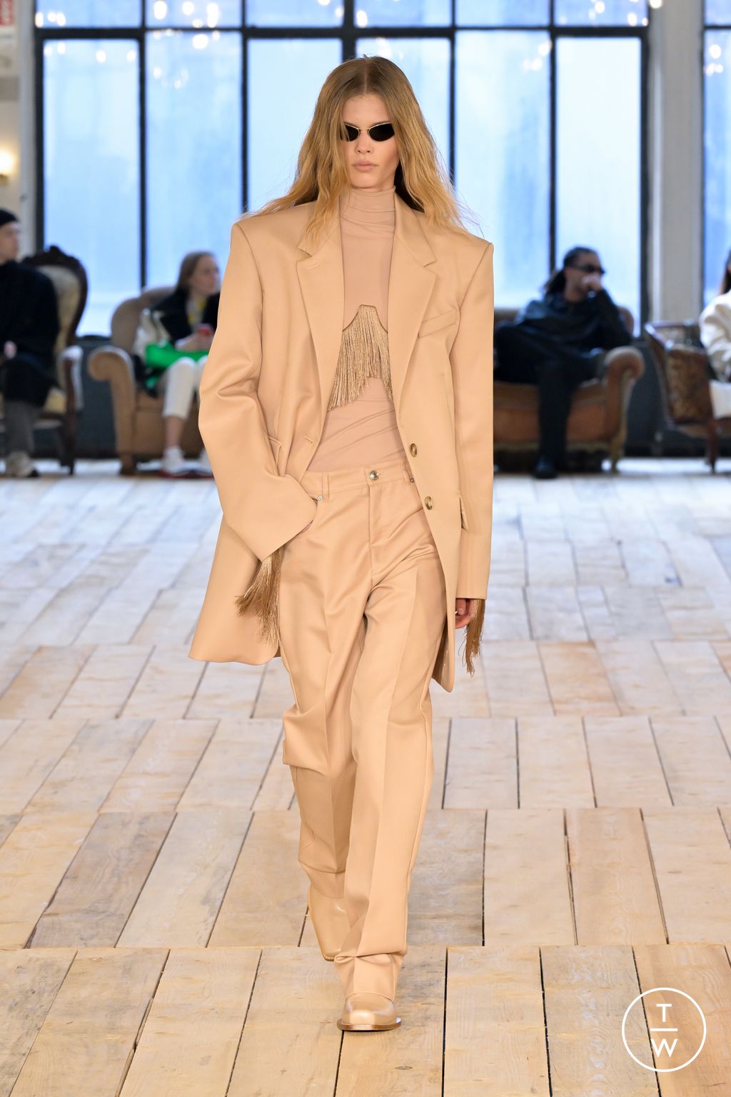 Fashion Week Milan Fall/Winter 2023 look 1 from the Sportmax collection womenswear