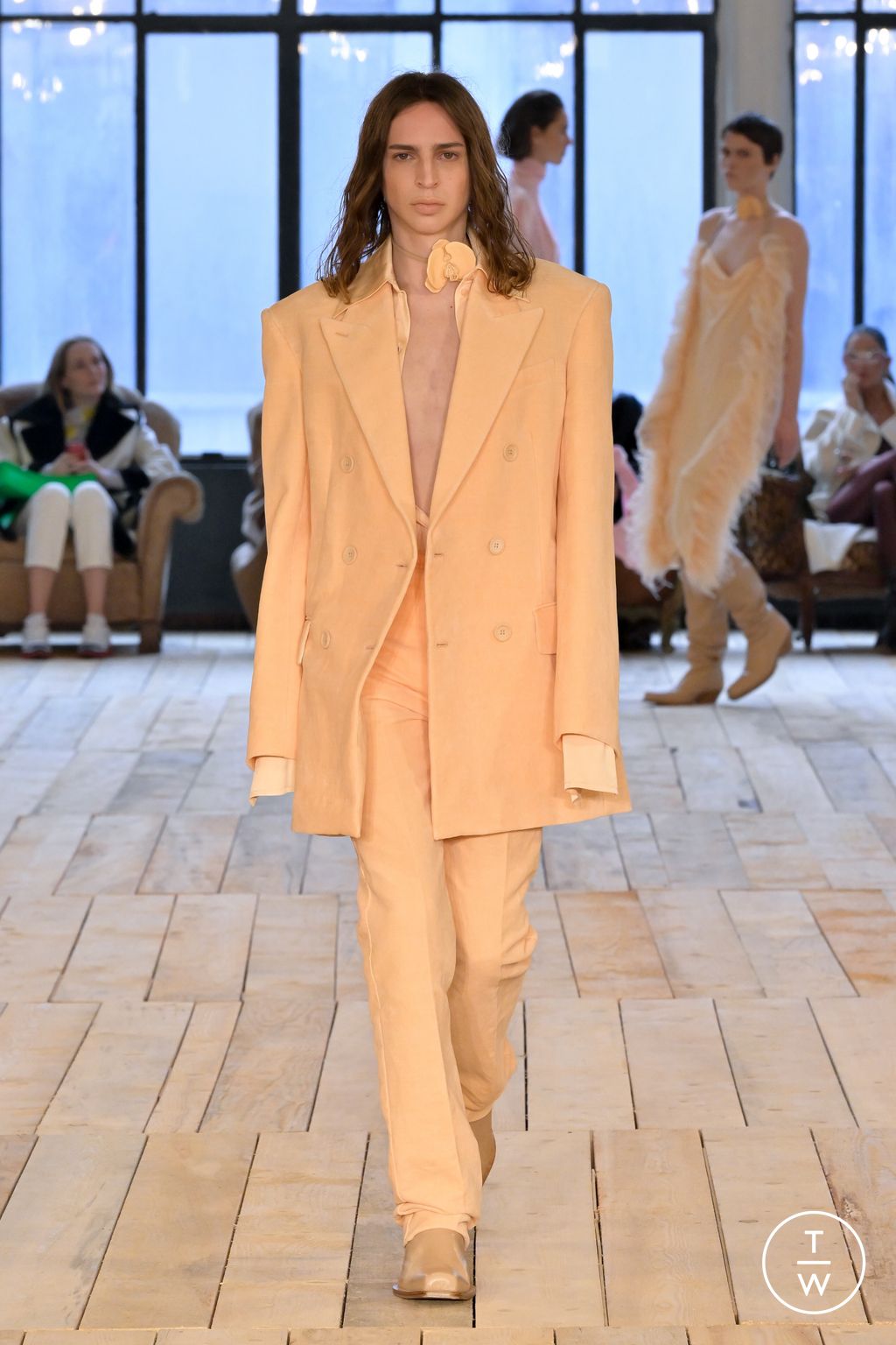 Fashion Week Milan Fall/Winter 2023 look 26 from the Sportmax collection womenswear