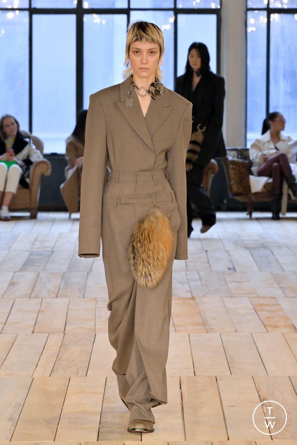 Fashion Week Milan Fall/Winter 2023 look 34 from the Sportmax collection womenswear