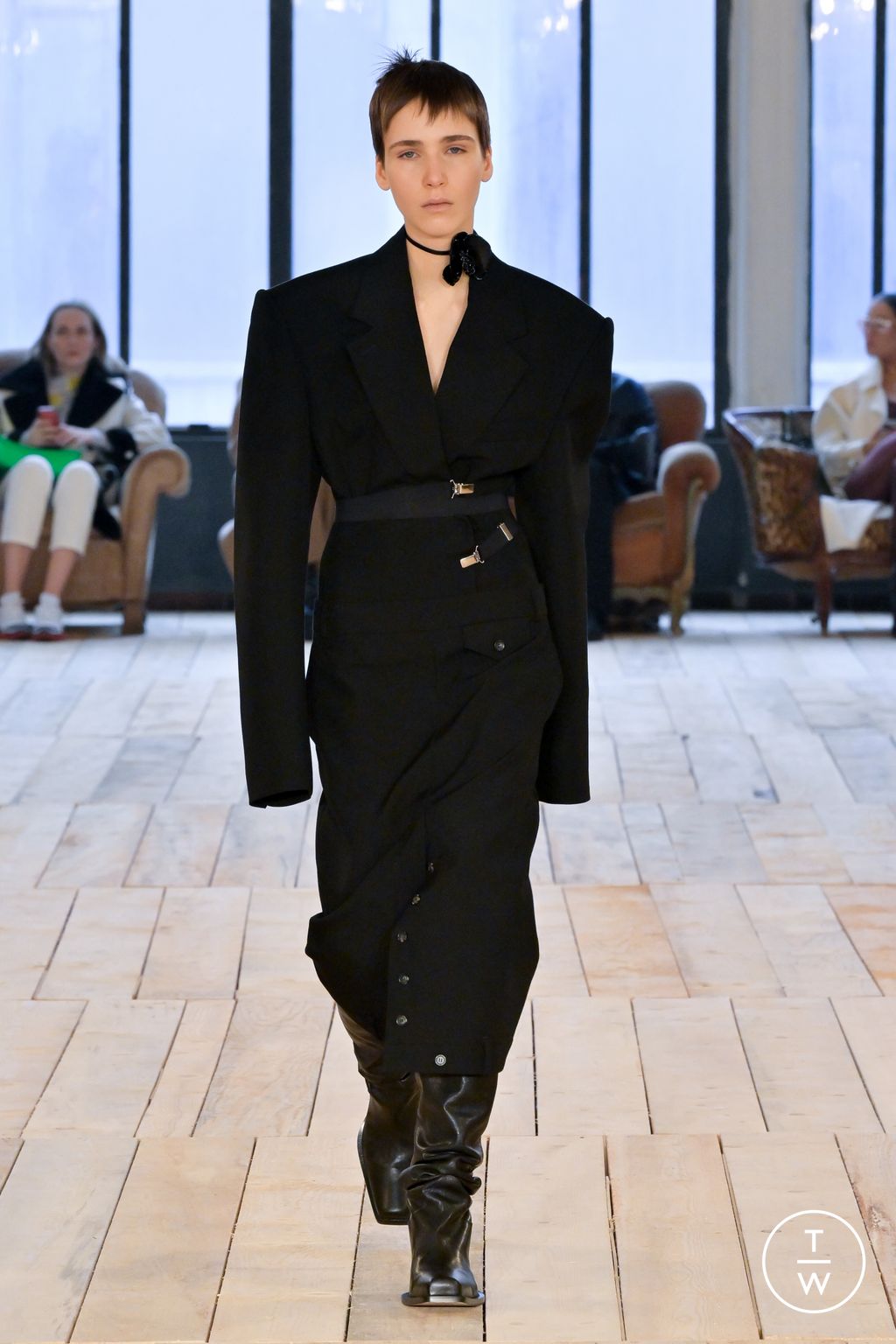 Fashion Week Milan Fall/Winter 2023 look 46 from the Sportmax collection womenswear