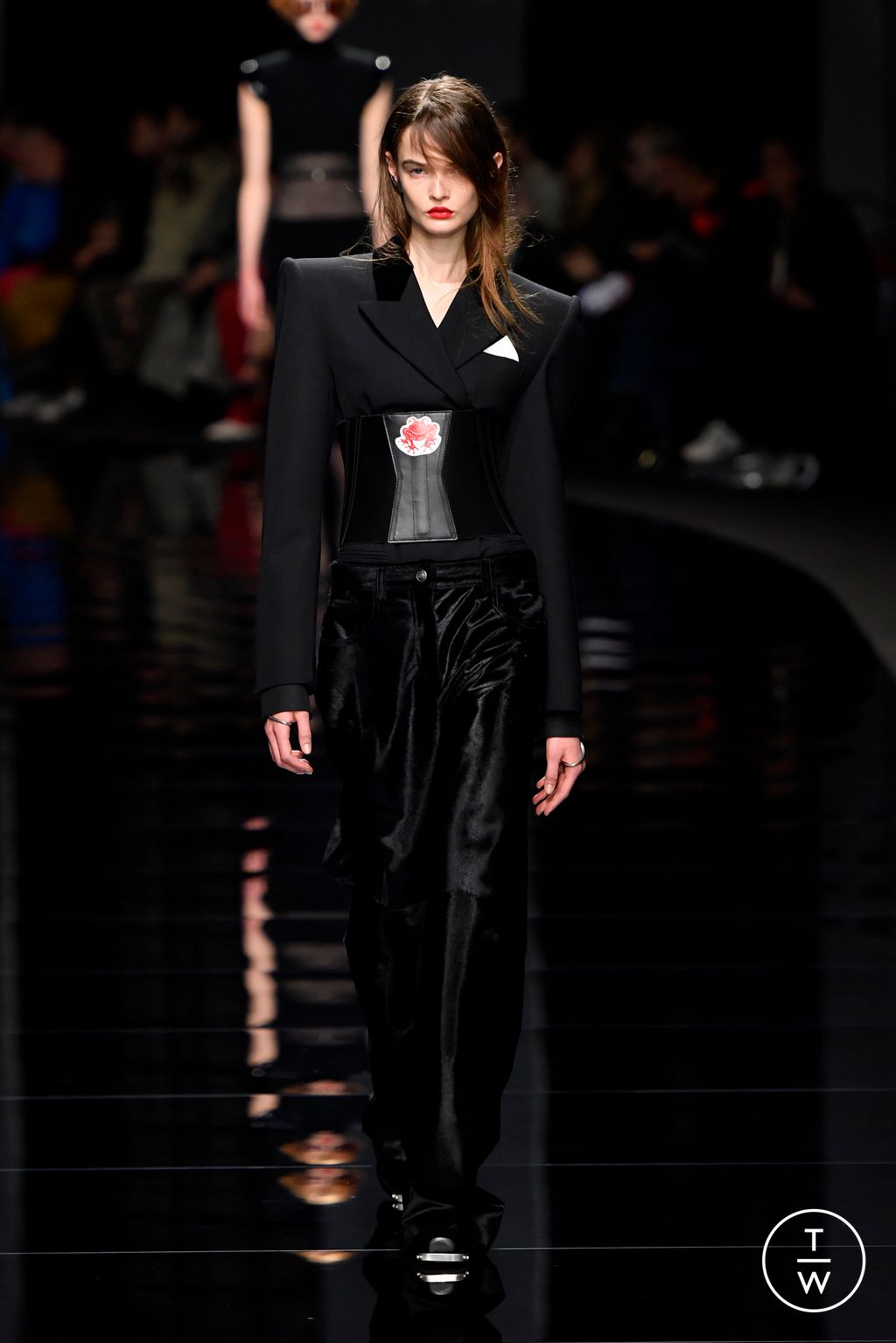Fashion Week Milan Fall/Winter 2024 look 7 de la collection Sportmax womenswear