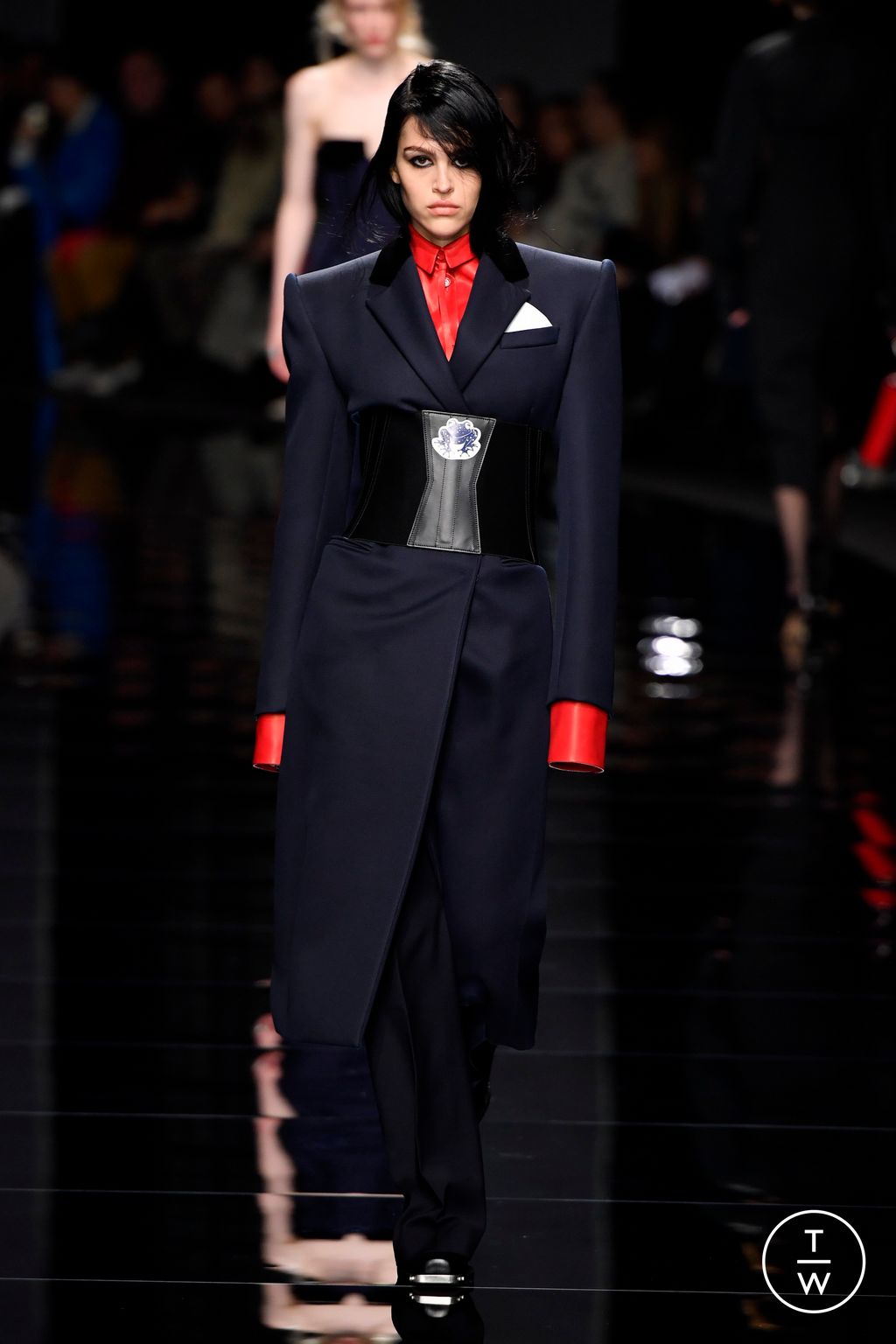 Fashion Week Milan Fall/Winter 2024 look 12 from the Sportmax collection womenswear