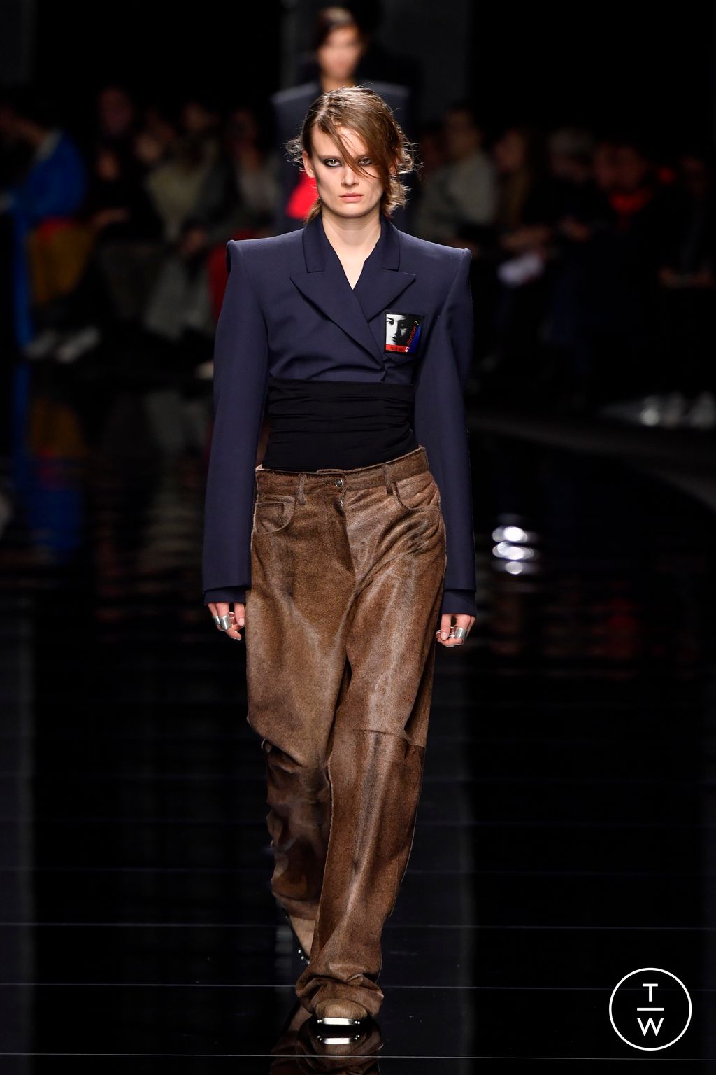 Fashion Week Milan Fall/Winter 2024 look 16 de la collection Sportmax womenswear