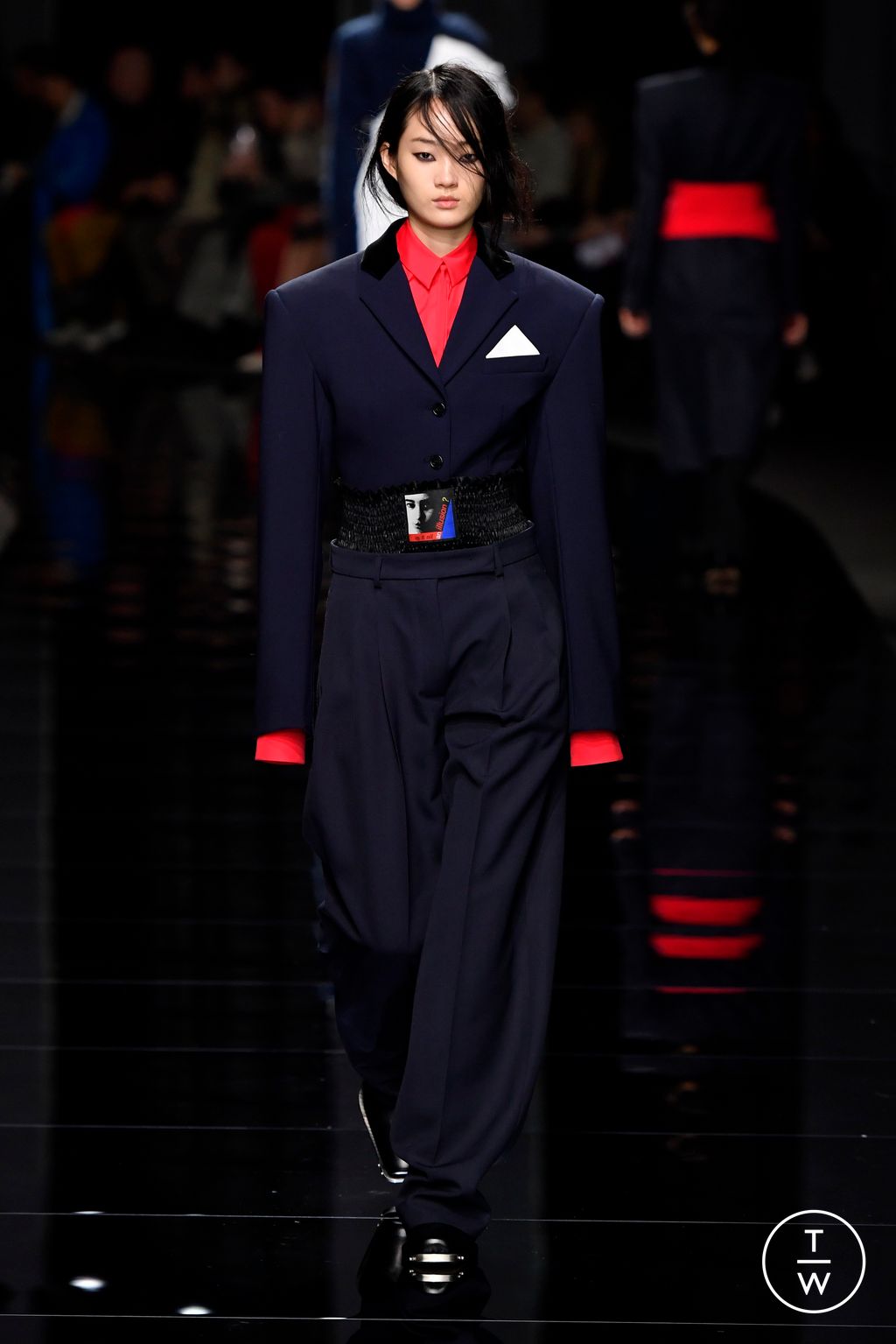 Fashion Week Milan Fall/Winter 2024 look 19 from the Sportmax collection 女装