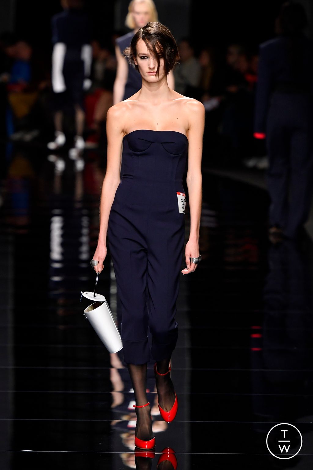 Fashion Week Milan Fall/Winter 2024 look 21 from the Sportmax collection 女装