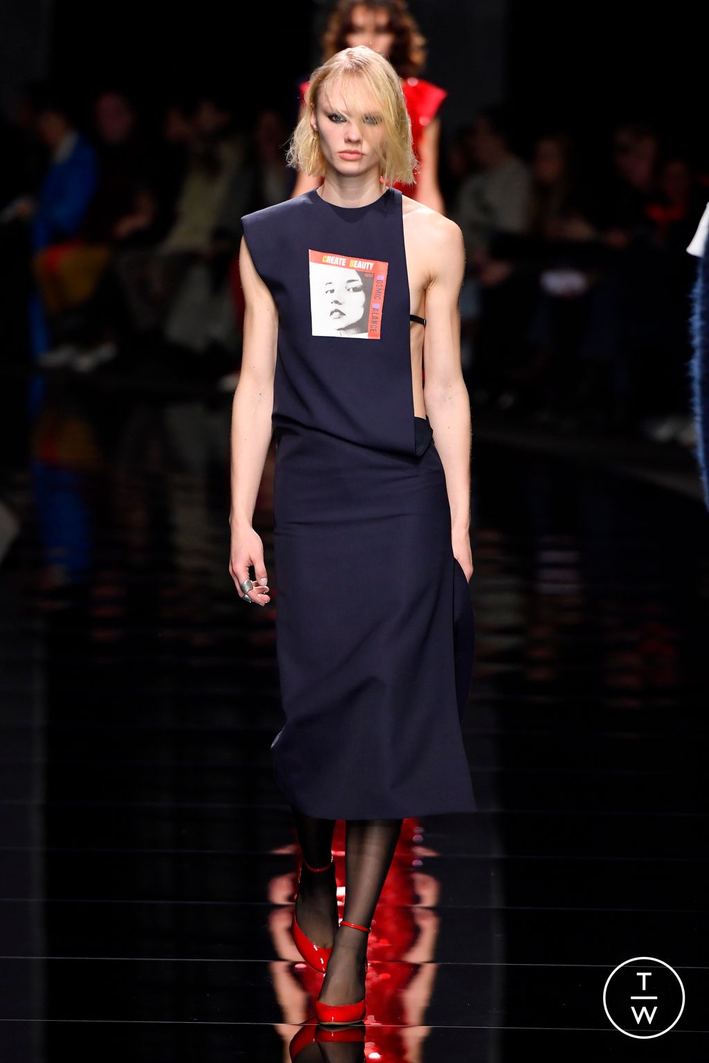 Fashion Week Milan Fall/Winter 2024 look 22 from the Sportmax collection 女装