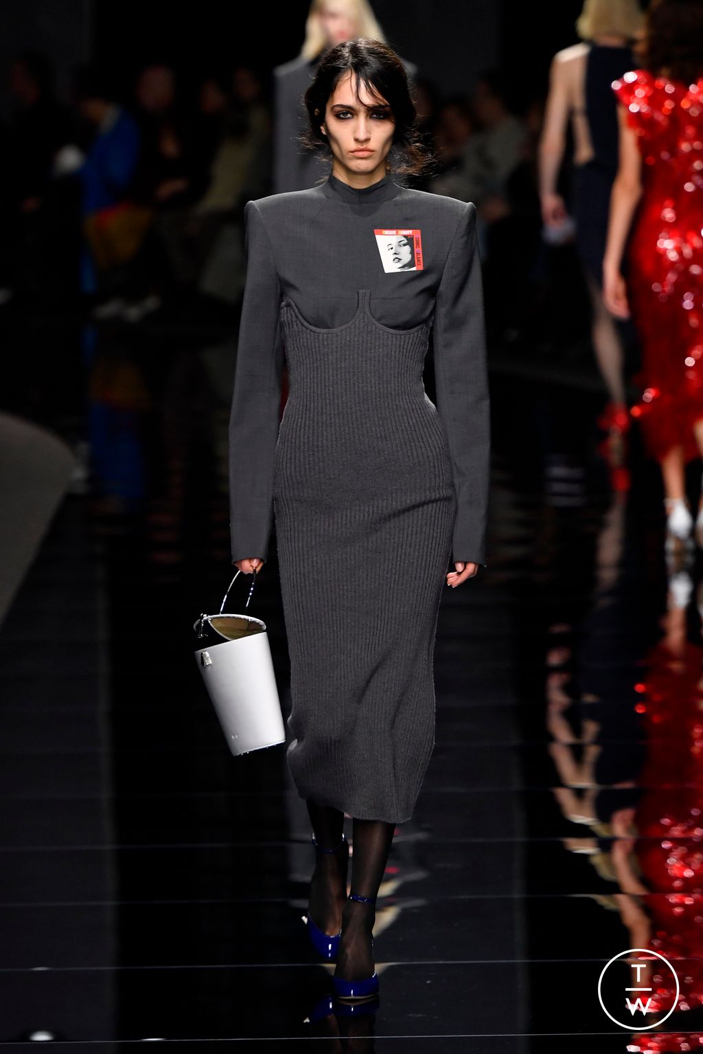 Fashion Week Milan Fall/Winter 2024 look 25 de la collection Sportmax womenswear
