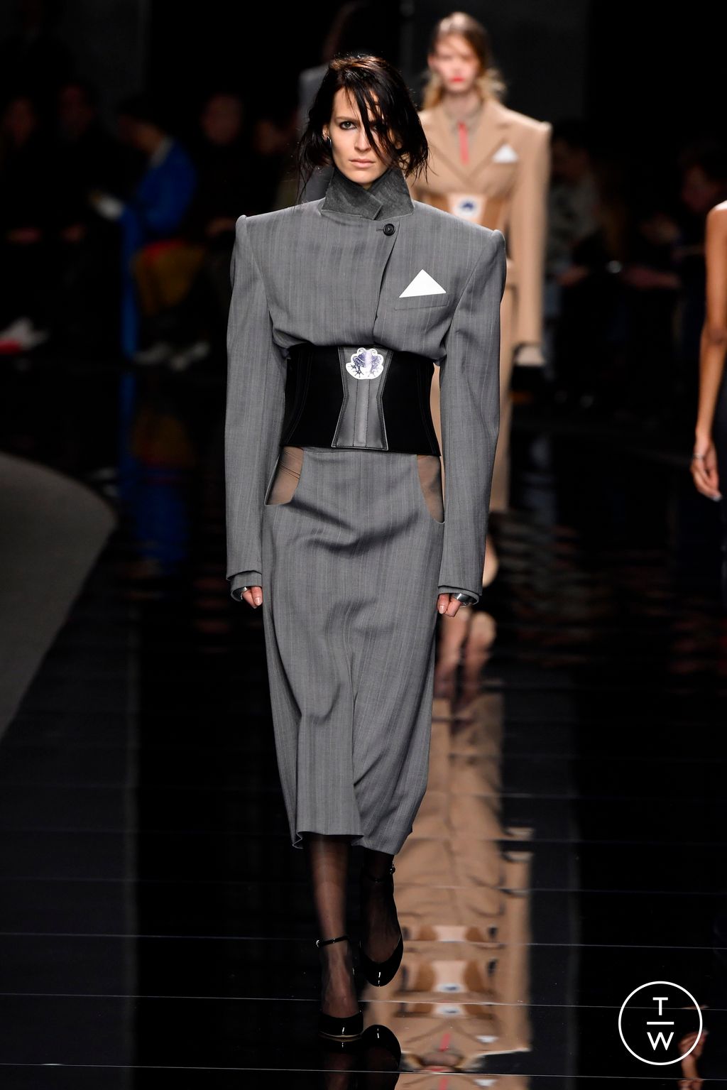 Fashion Week Milan Fall/Winter 2024 look 33 from the Sportmax collection womenswear