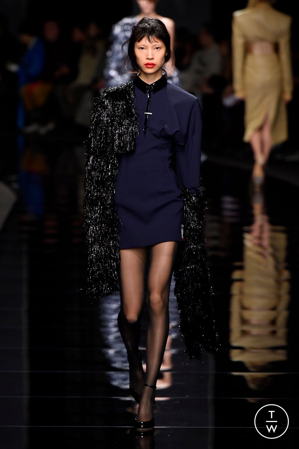 Fashion Week Milan Fall/Winter 2024 look 42 from the Sportmax collection 女装