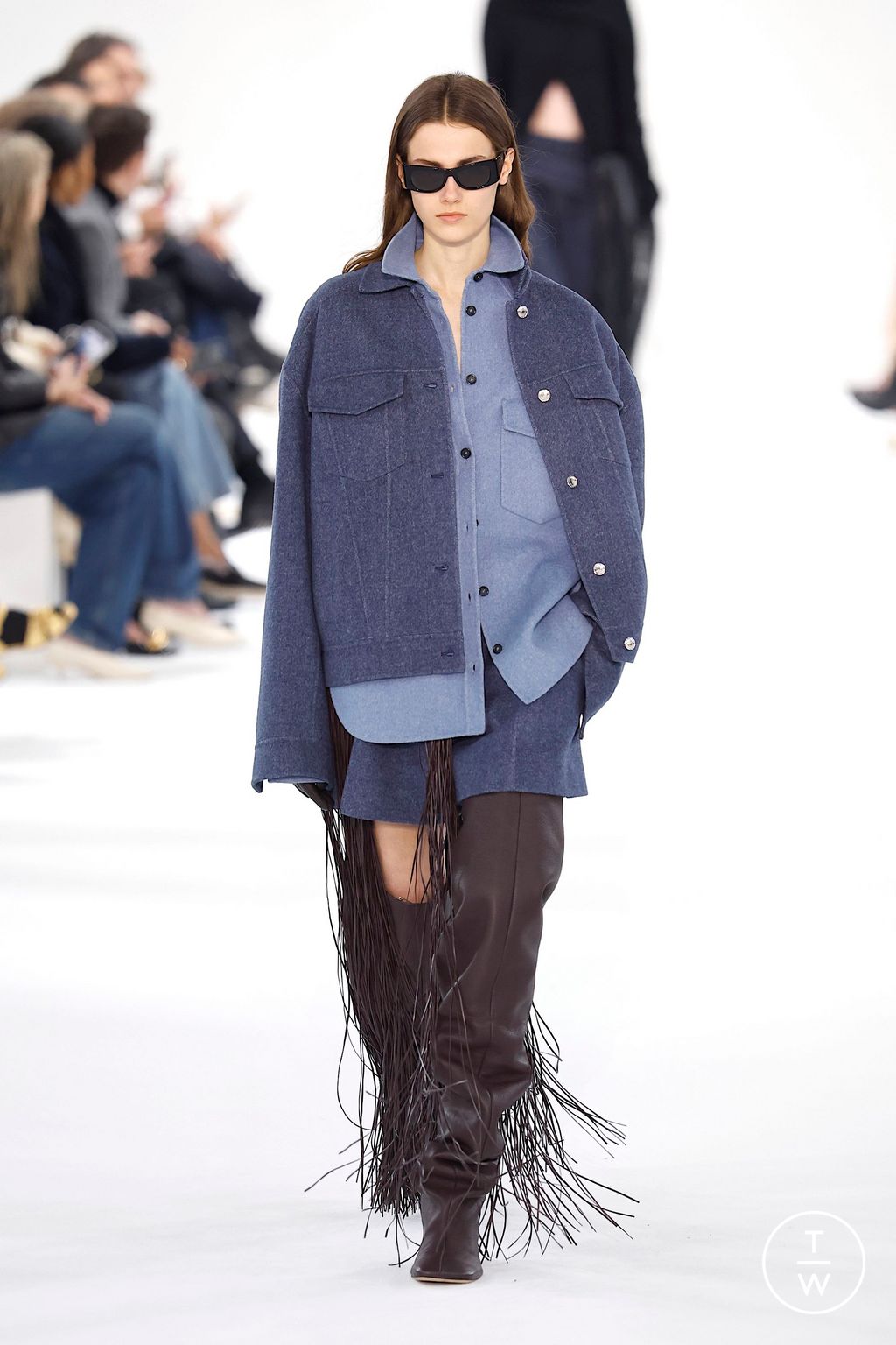 Fashion Week Milan Fall/Winter 2025 look 30 from the Sportmax collection womenswear
