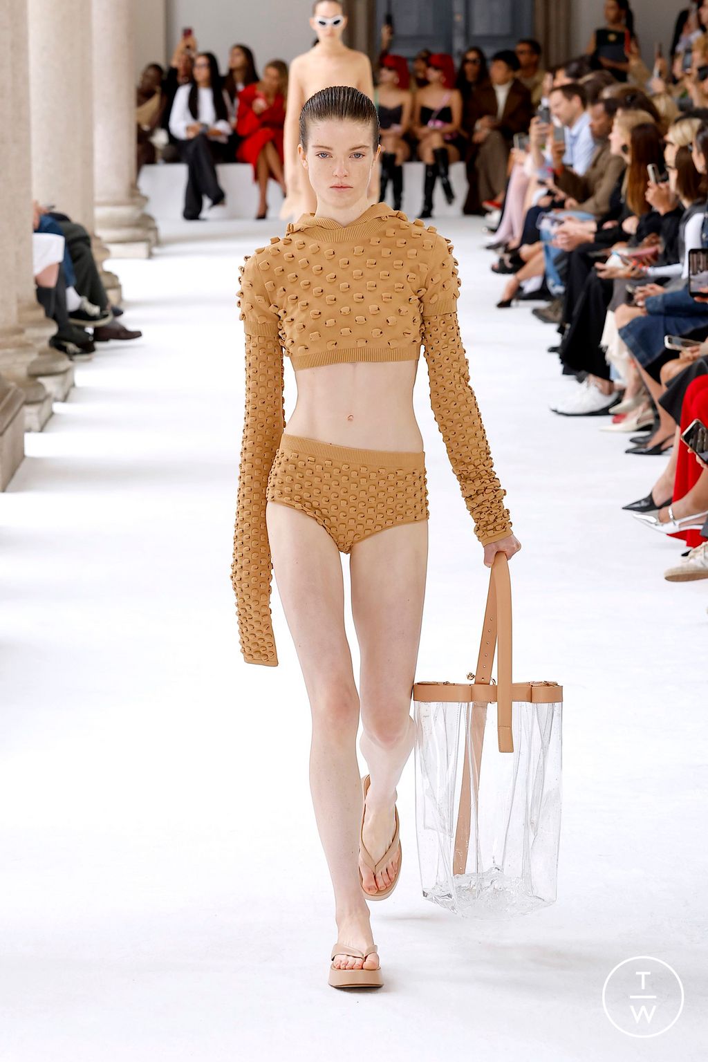 Fashion Week Milan Spring-Summer 2025 look 15 from the Sportmax collection womenswear