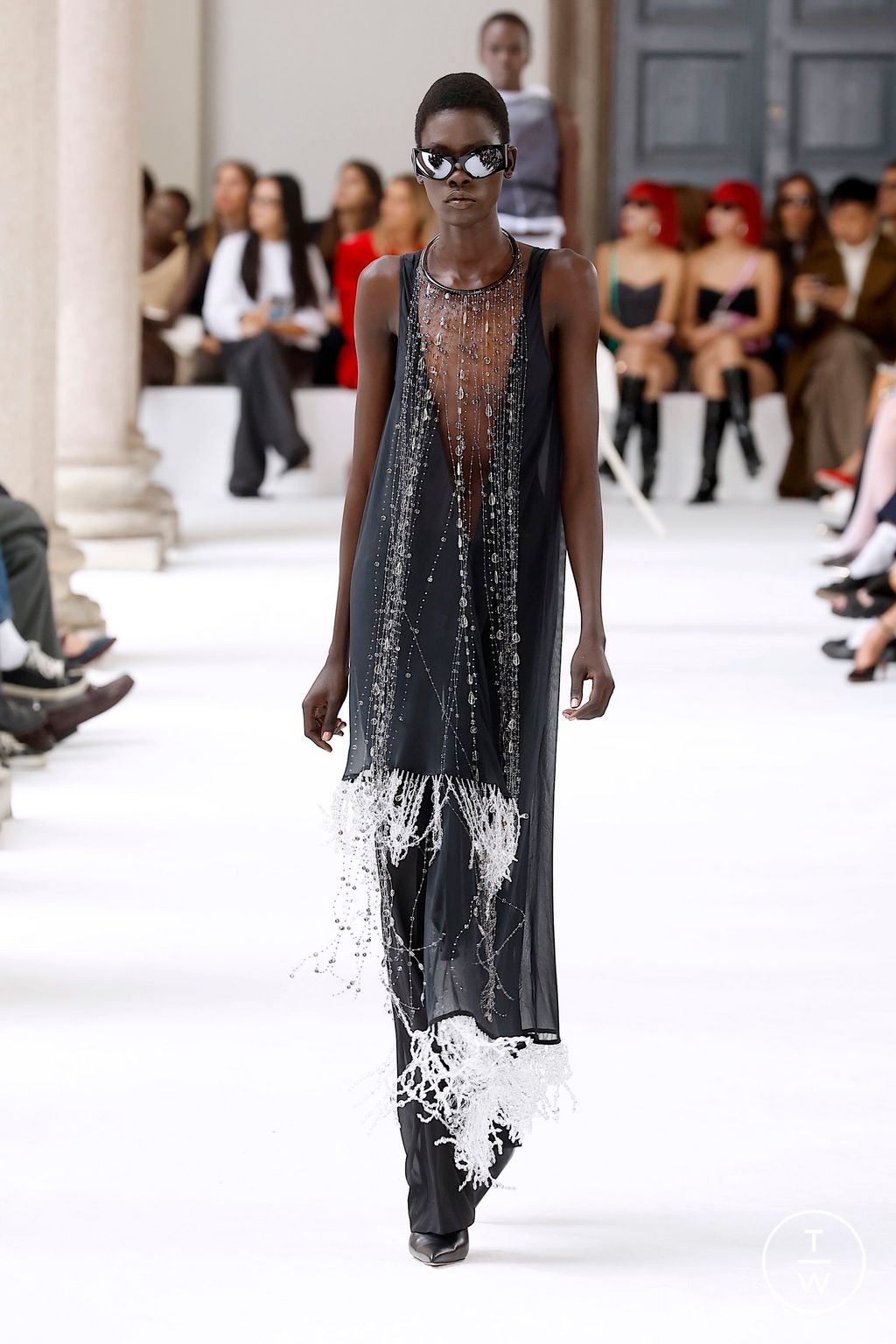 Fashion Week Milan Spring/Summer 2025 look 25 from the Sportmax collection womenswear