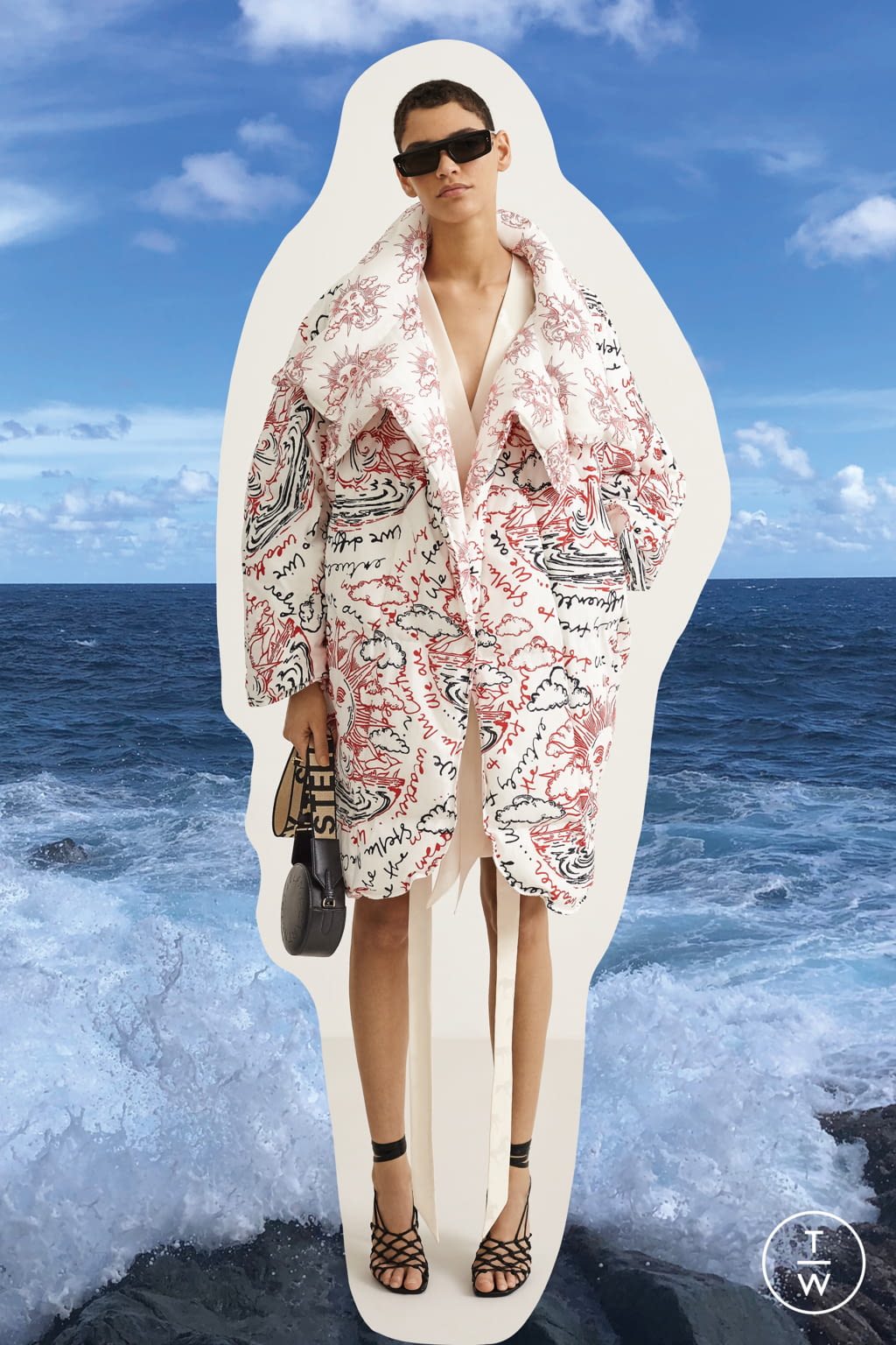 Fashion Week Paris Resort 2020 look 1 from the Stella McCartney collection womenswear