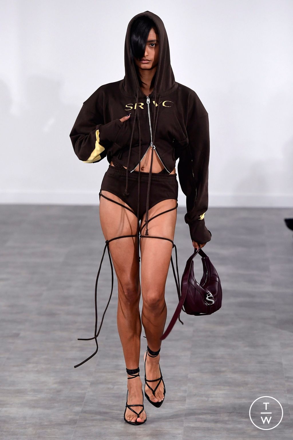Fashion Week London Spring/Summer 2024 look 22 from the SRVC collection womenswear