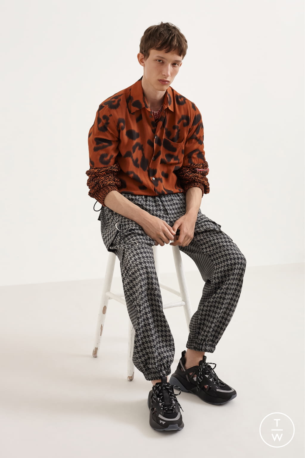 Fashion Week Paris Spring/Summer 2020 look 17 from the Stella McCartney collection 男装
