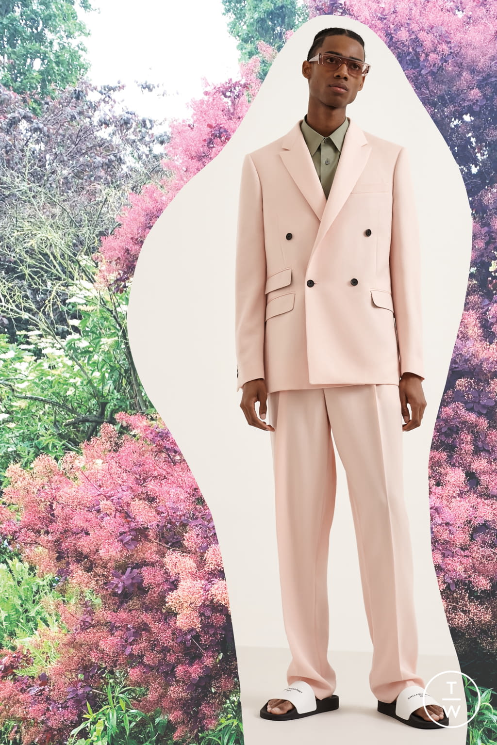 Fashion Week Paris Spring/Summer 2020 look 8 from the Stella McCartney collection menswear