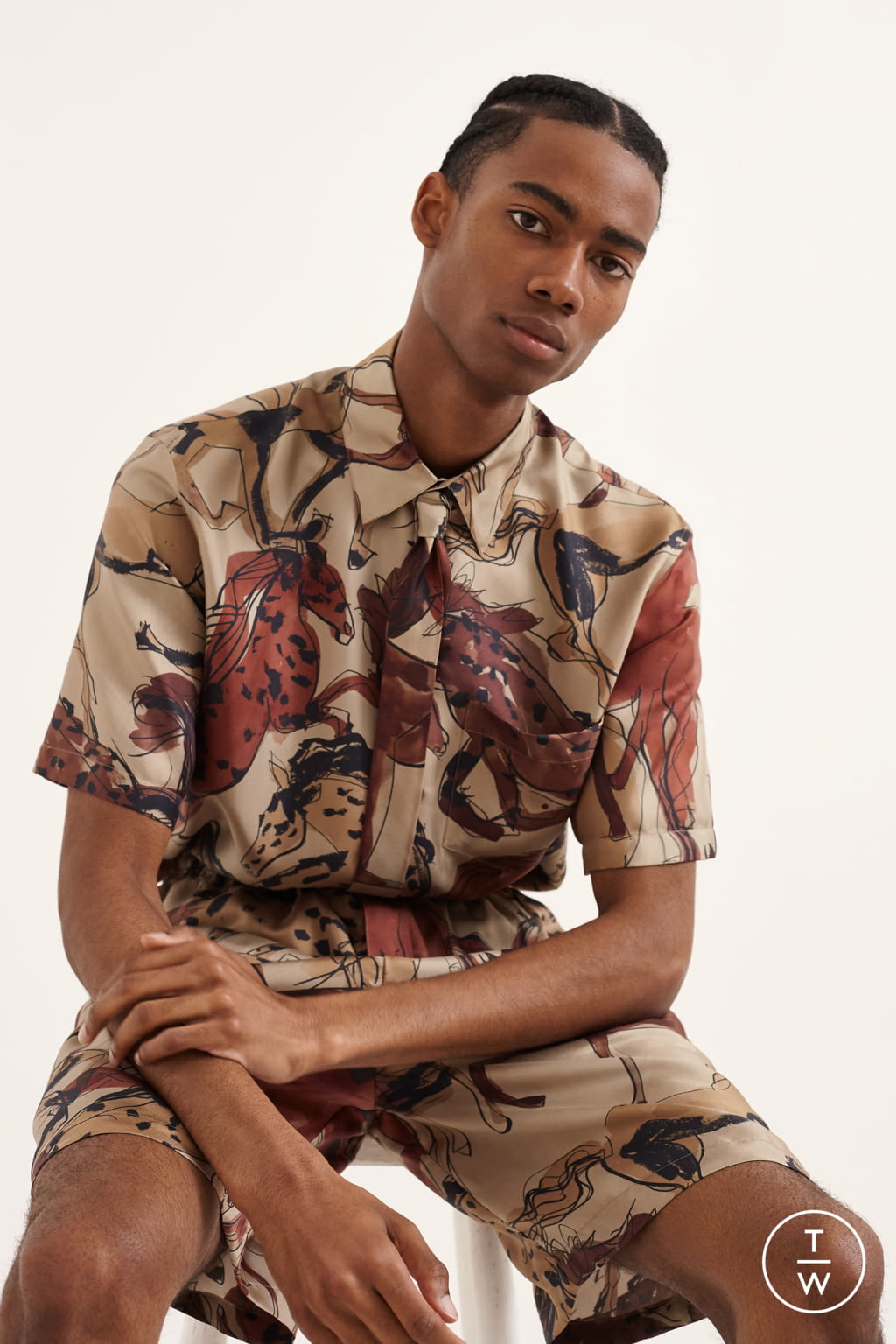Fashion Week Paris Spring/Summer 2020 look 9 from the Stella McCartney collection menswear