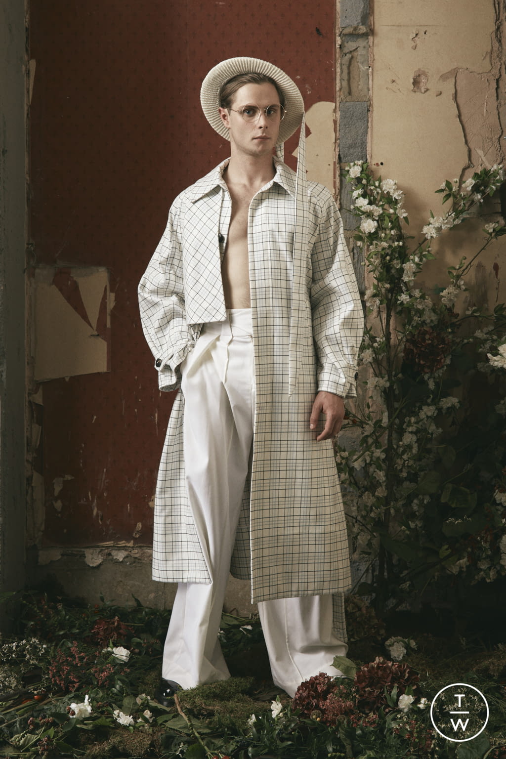 Fashion Week London Spring/Summer 2022 look 2 from the S.S.Daley collection 男装
