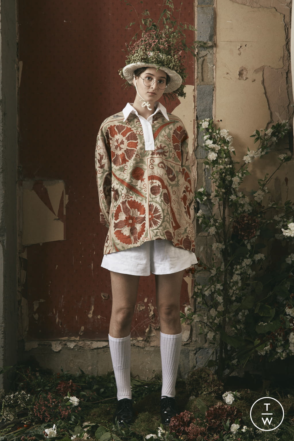 Fashion Week London Spring/Summer 2022 look 8 from the S.S.Daley collection 男装