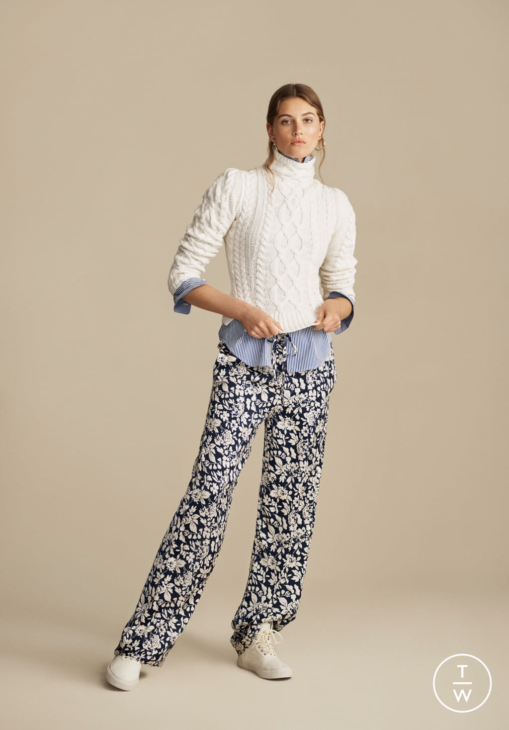 Fashion Week New York Resort 2020 look 9 de la collection Polo Ralph Lauren womenswear